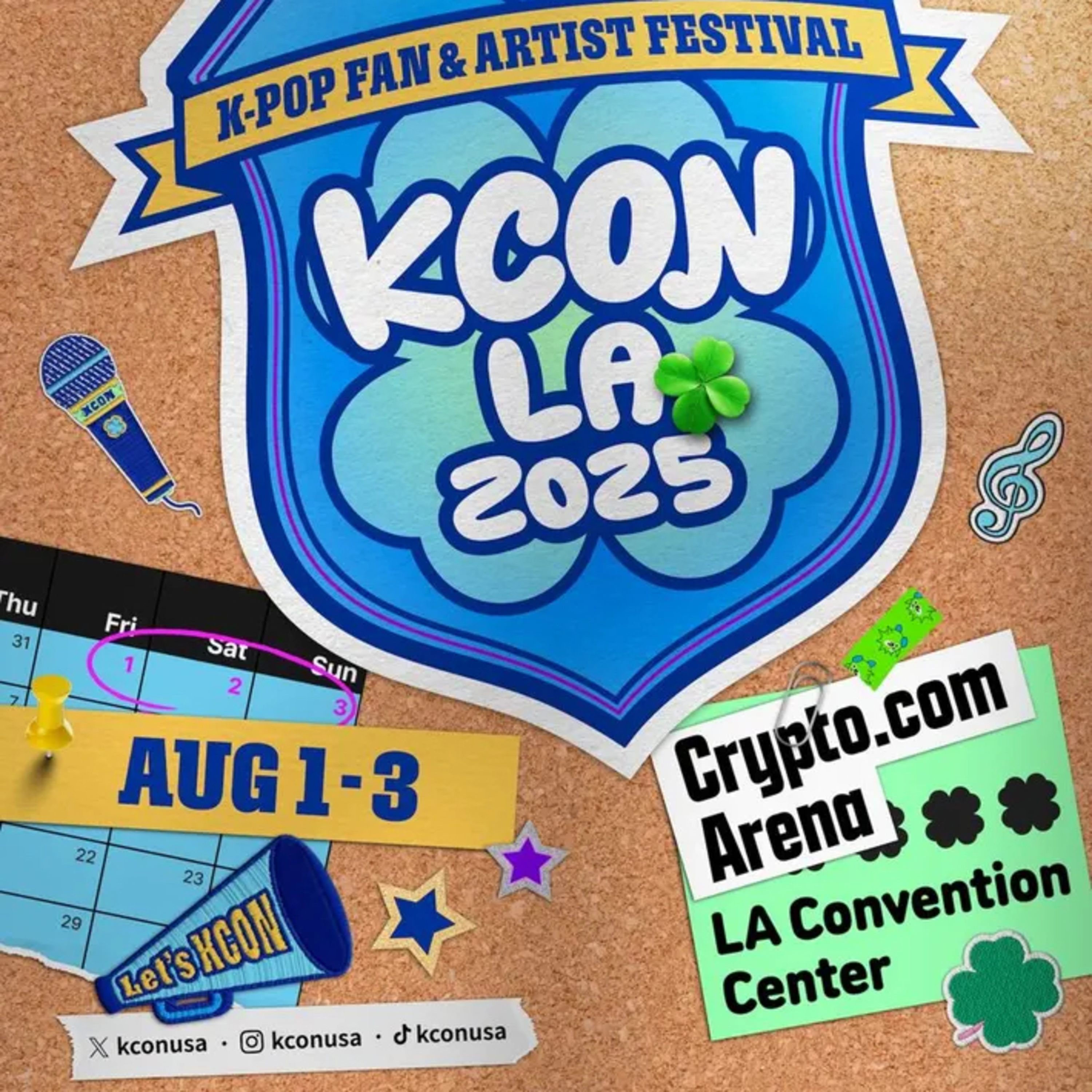 SEVENTEEN’s HxW, P1Harmony, IVE, JO1 and More Joining KCON LA 2025