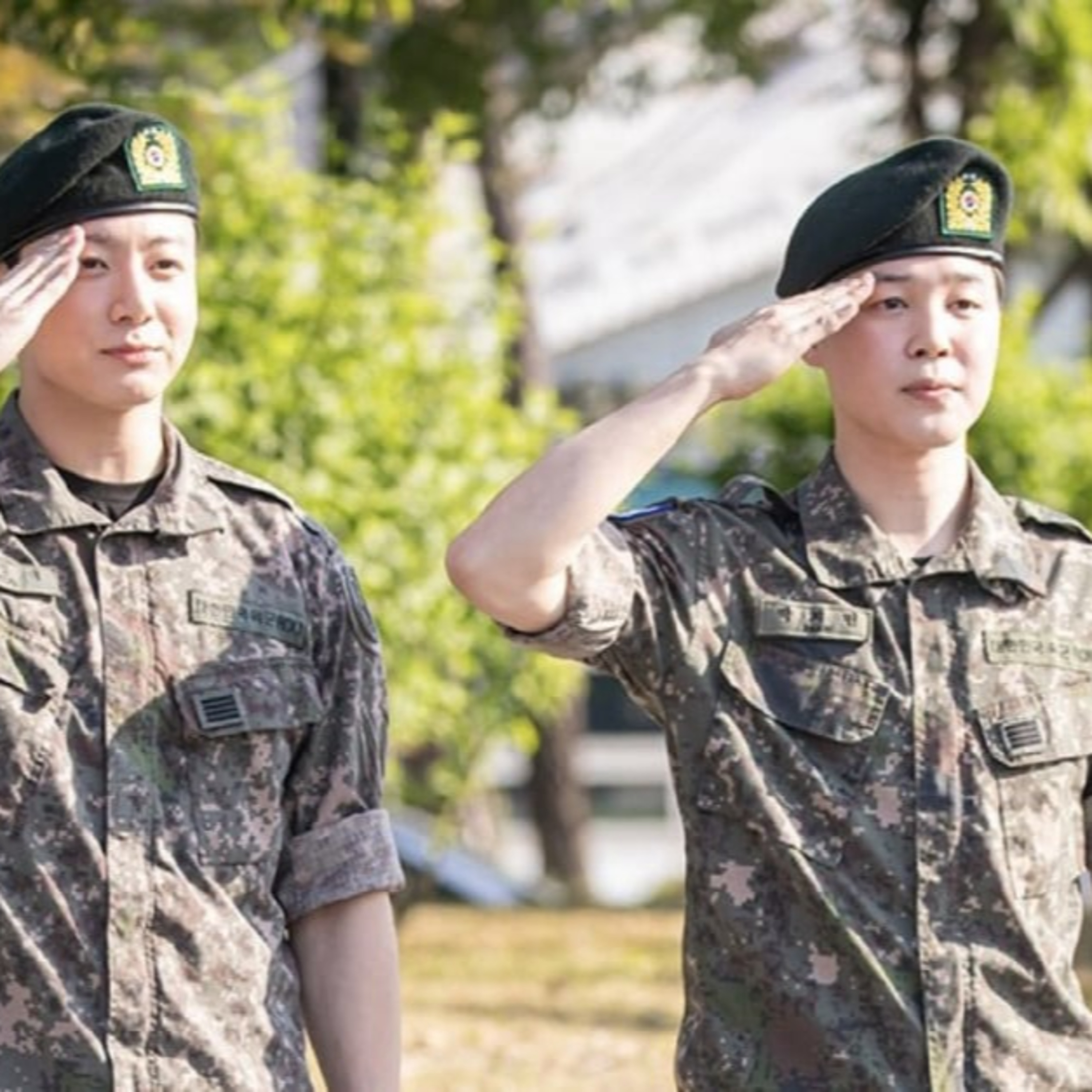 BTS’s Jimin and JungKook officially discharged, greet fans with salute 3