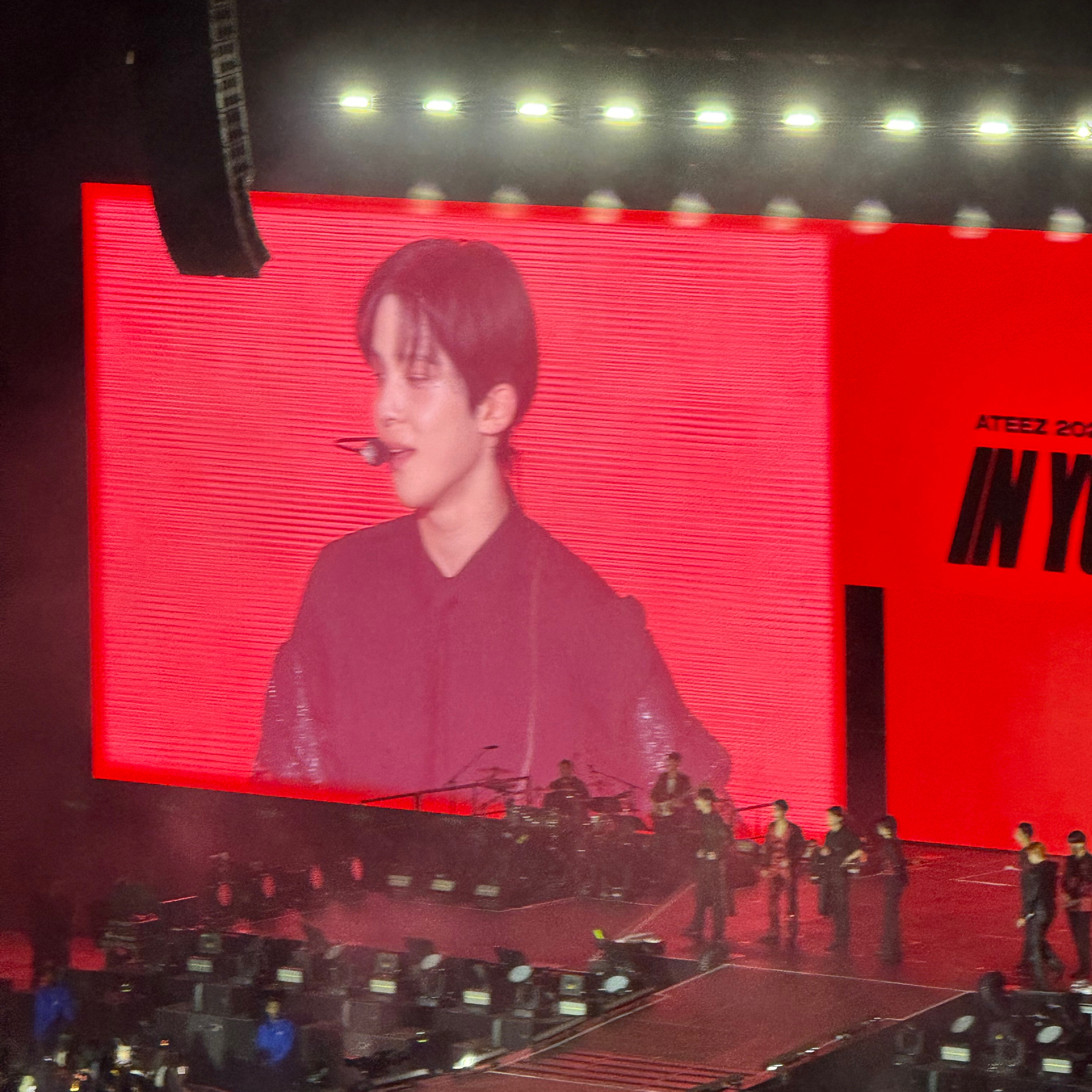 We both had lots of fun at ATEEZ concert world tour in your fantasy 8/9 /2025 last night