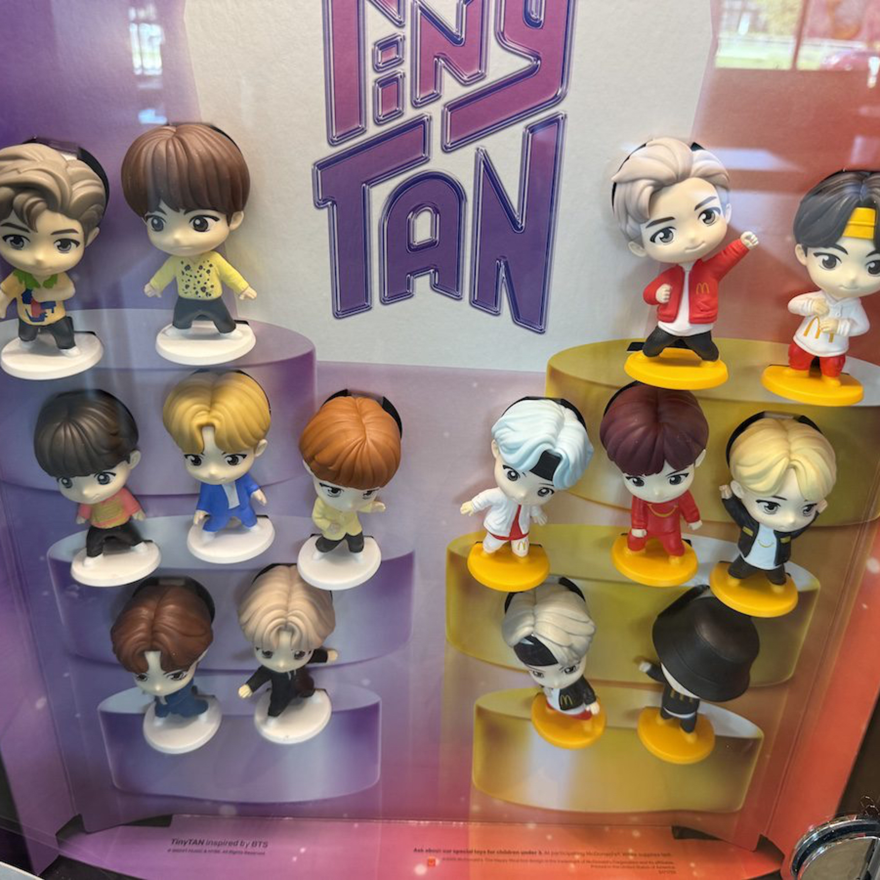 TinyTAN BTS Happy Meal toys at McDonald’s: List of all 14 toys