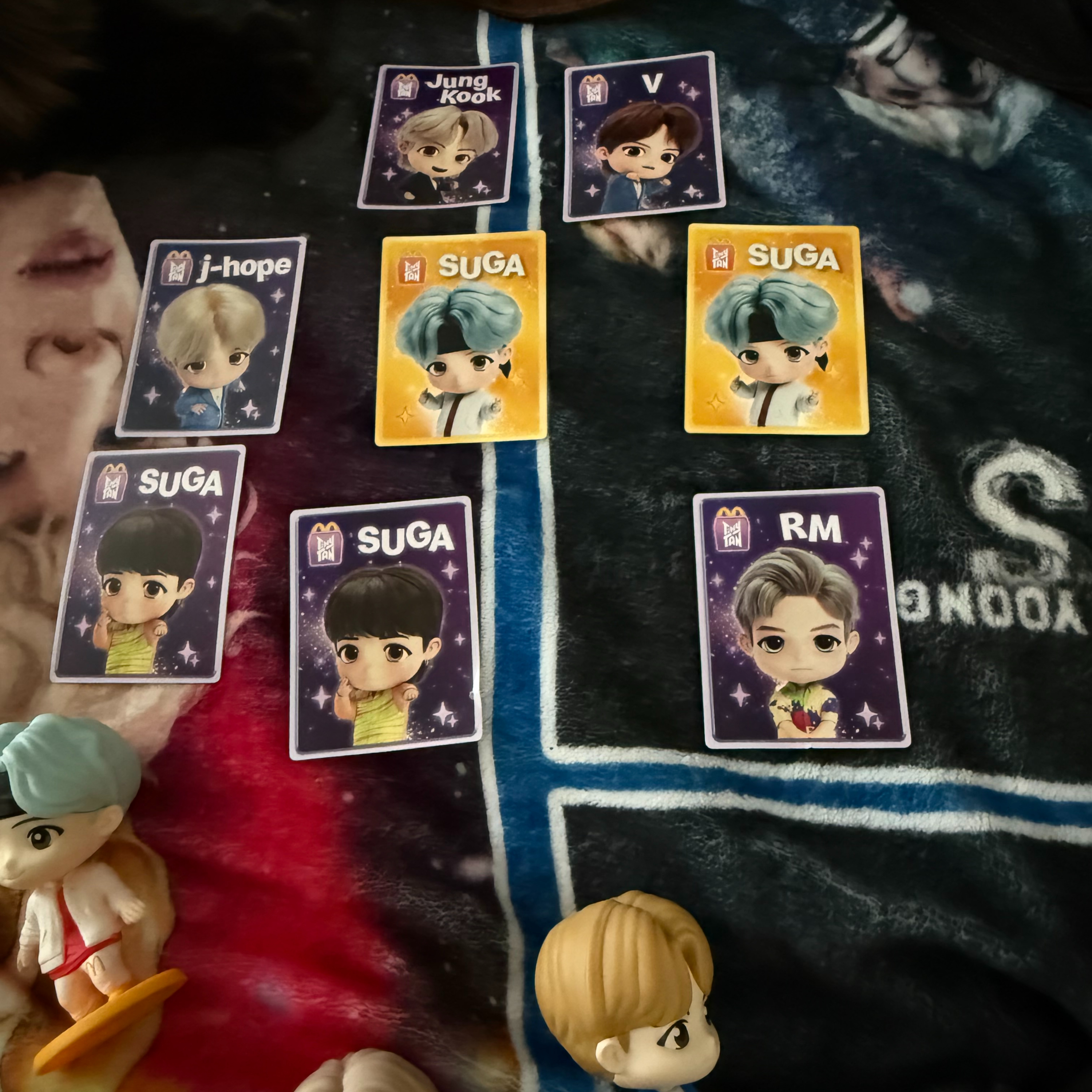 My Entire BTS McDonald's TinyTans Toys