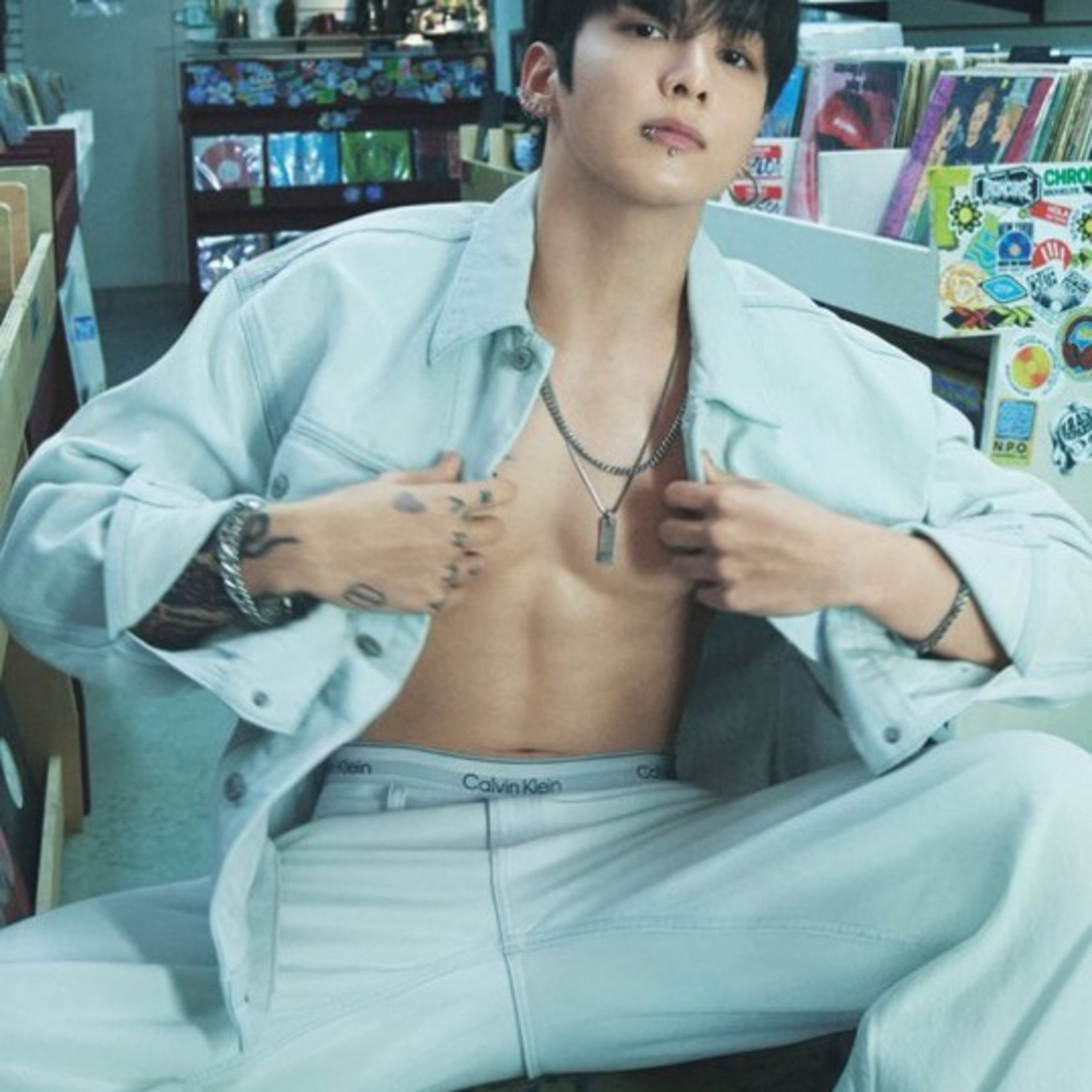 BTS’s Jung Kook Strips Down in Calvin Klein Denim Campaign