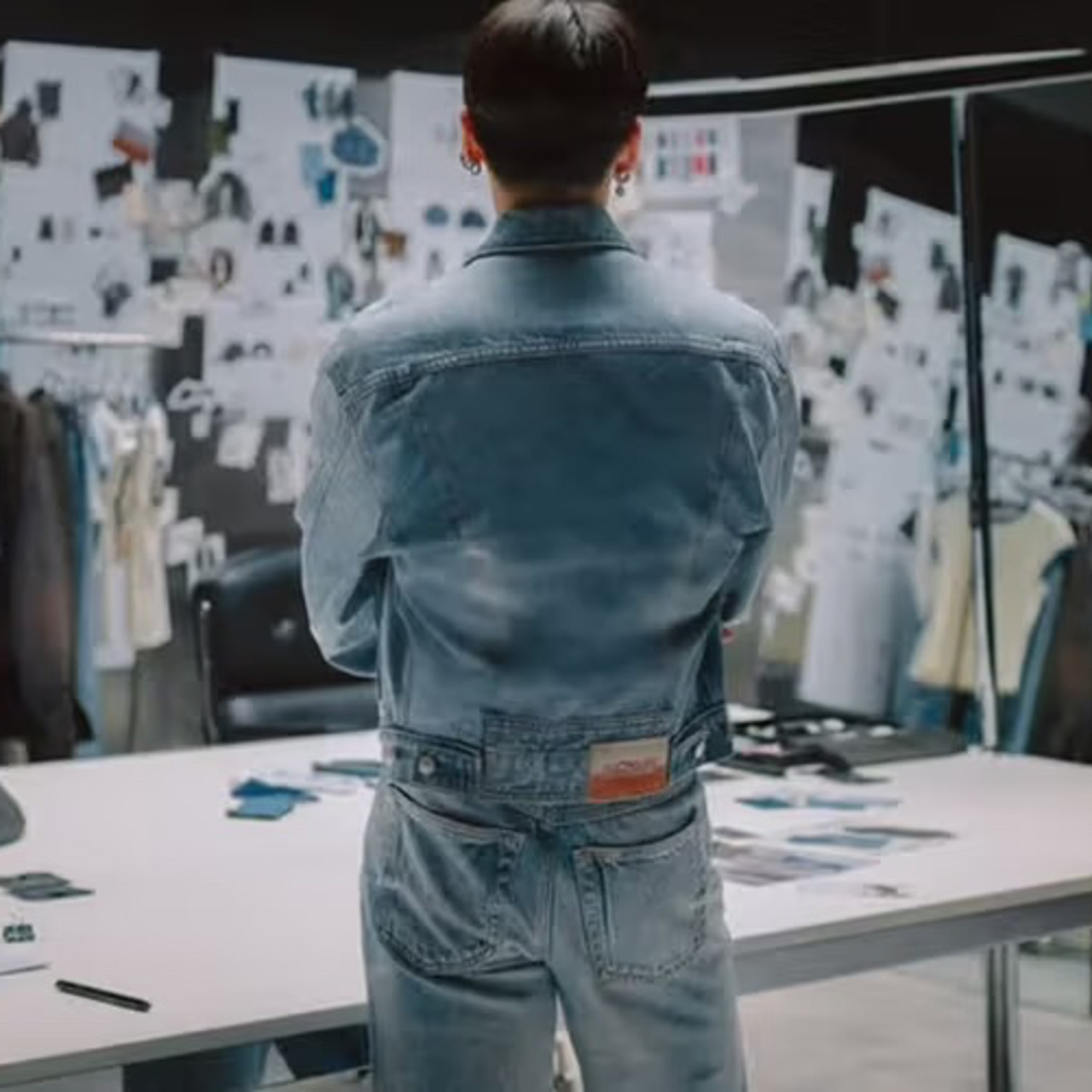 First Look at BTS Jung Kook's Debut Collaboration With Calvin Klein