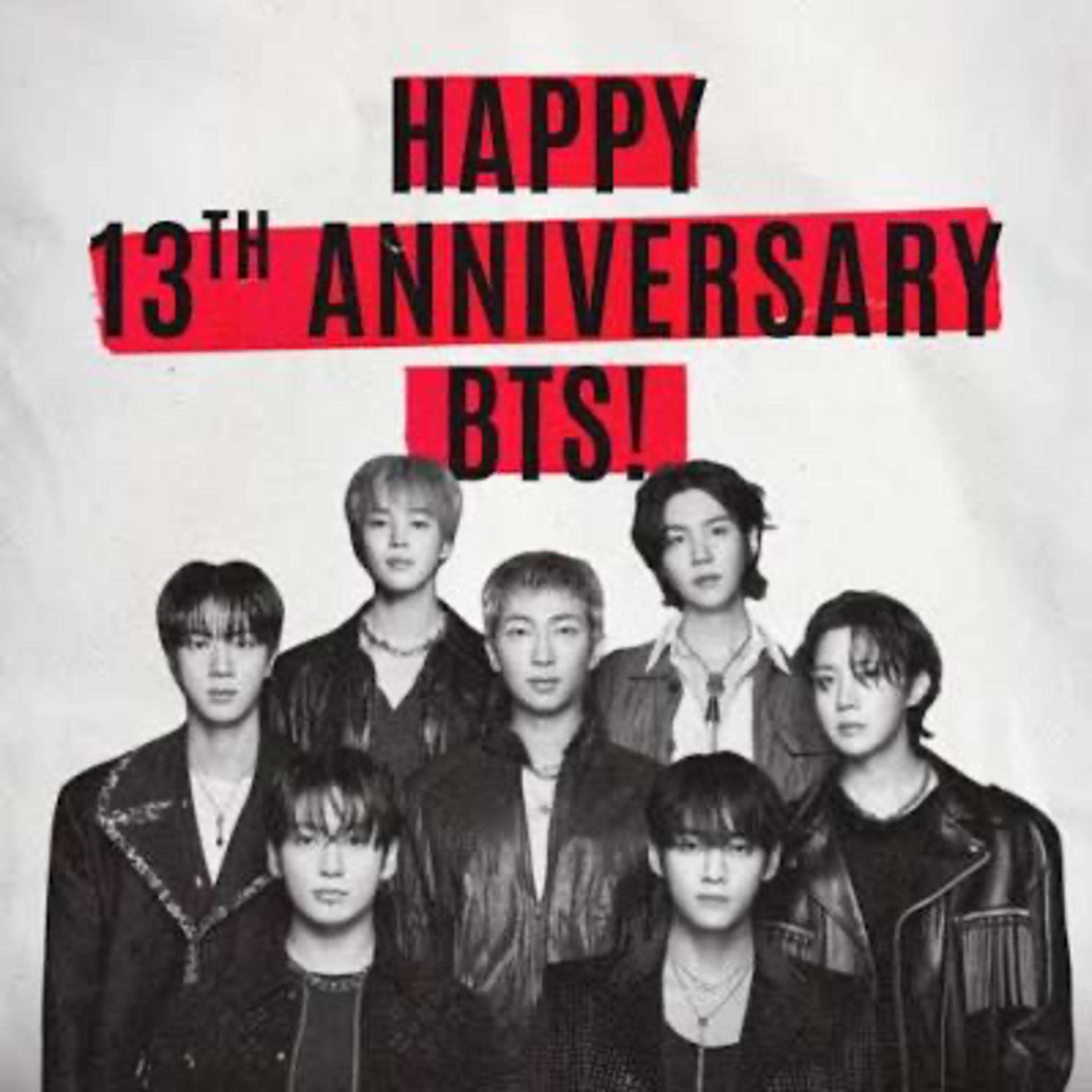 Happy 13th years debut anniversary to BTS June 13, 2026 today and their new song Come Over