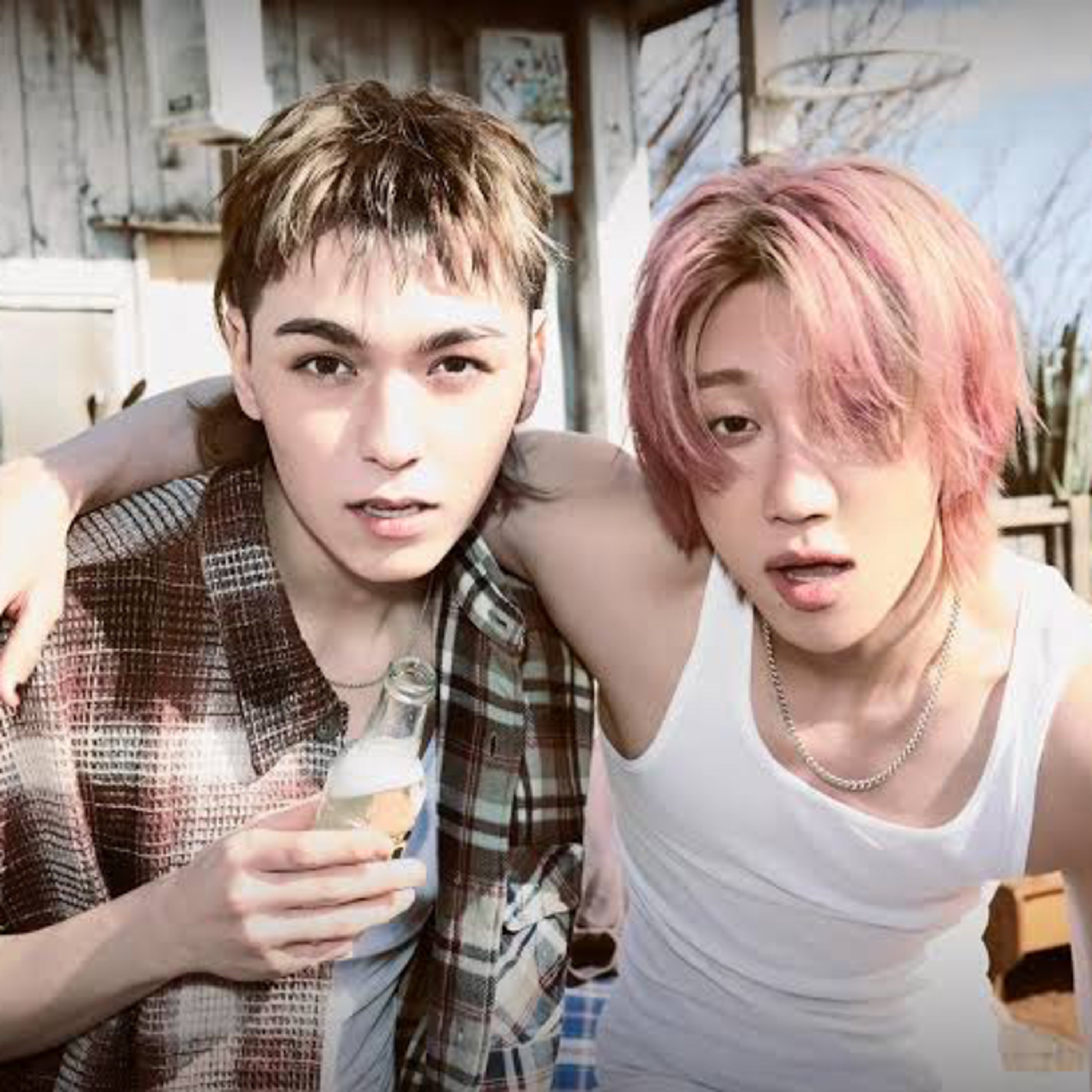 Seventeen's The 8, Vernon form new unit V8 episode artwork