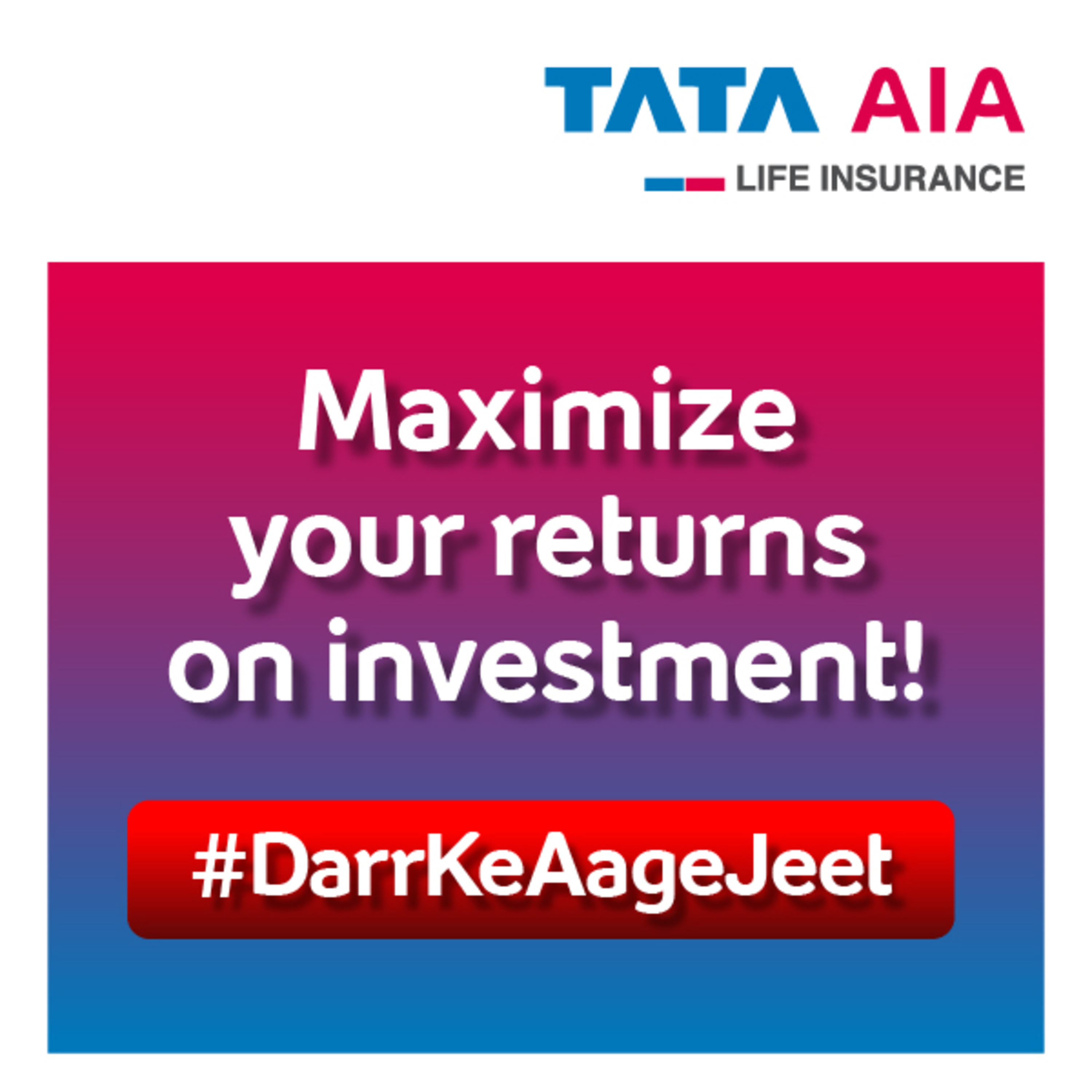 Creating wealth while saving tax. Here's how you do it with Tata AIA Life Insurance episode artwork