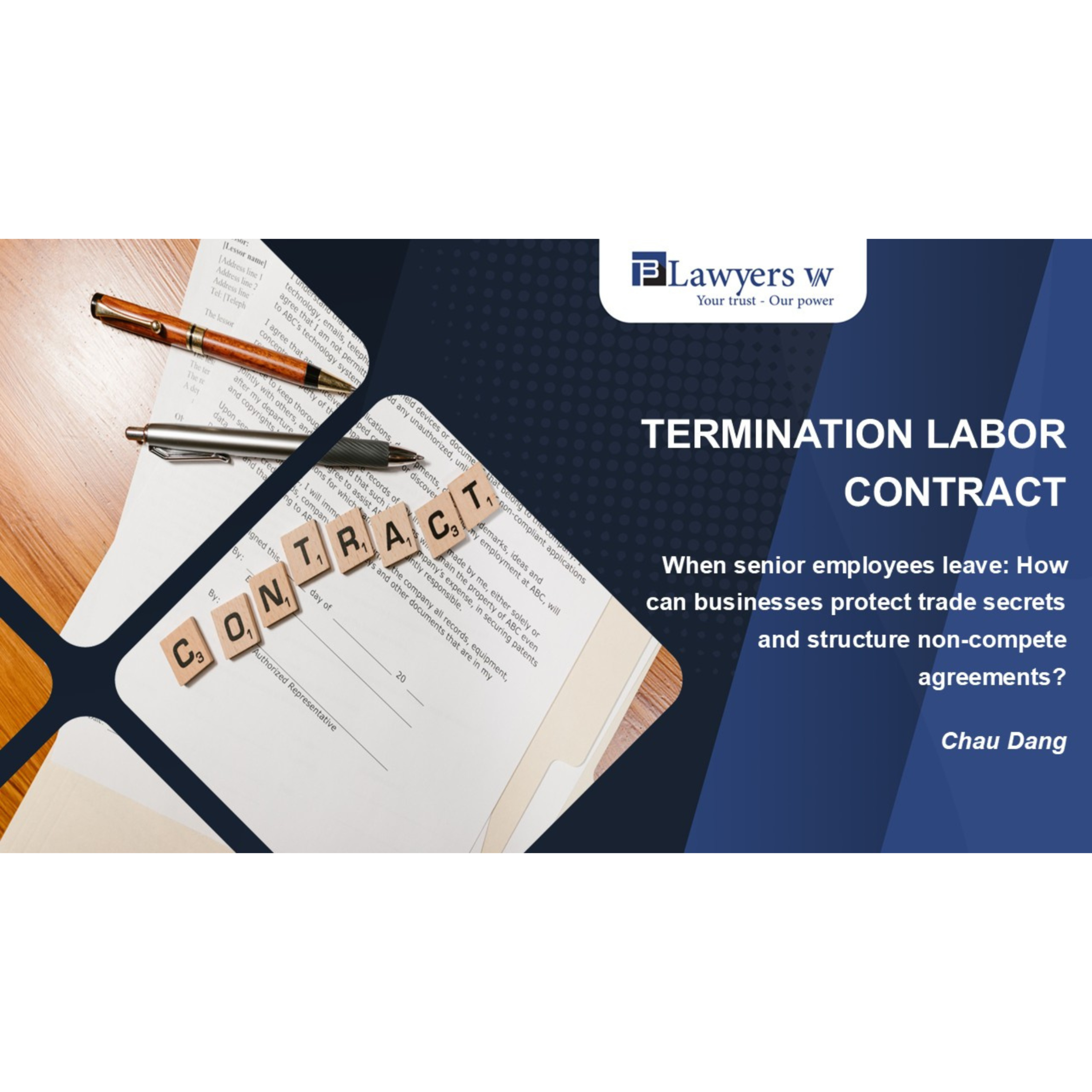 #39 Termination LC: When senior employees leave: How can businesses protect trade secrets and structure non-compete agreements? episode artwork