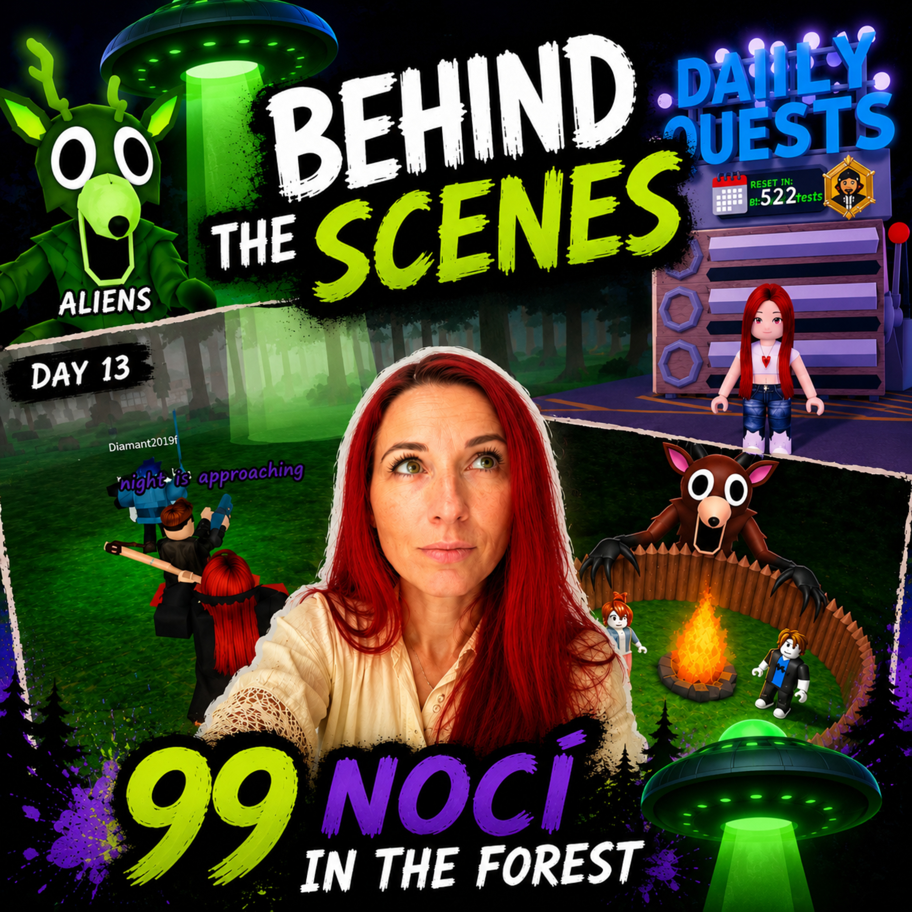 🎬 Behind the Scenes | Ako vznikajú moje herné rozprávky | 99 Nights in the Forest episode artwork