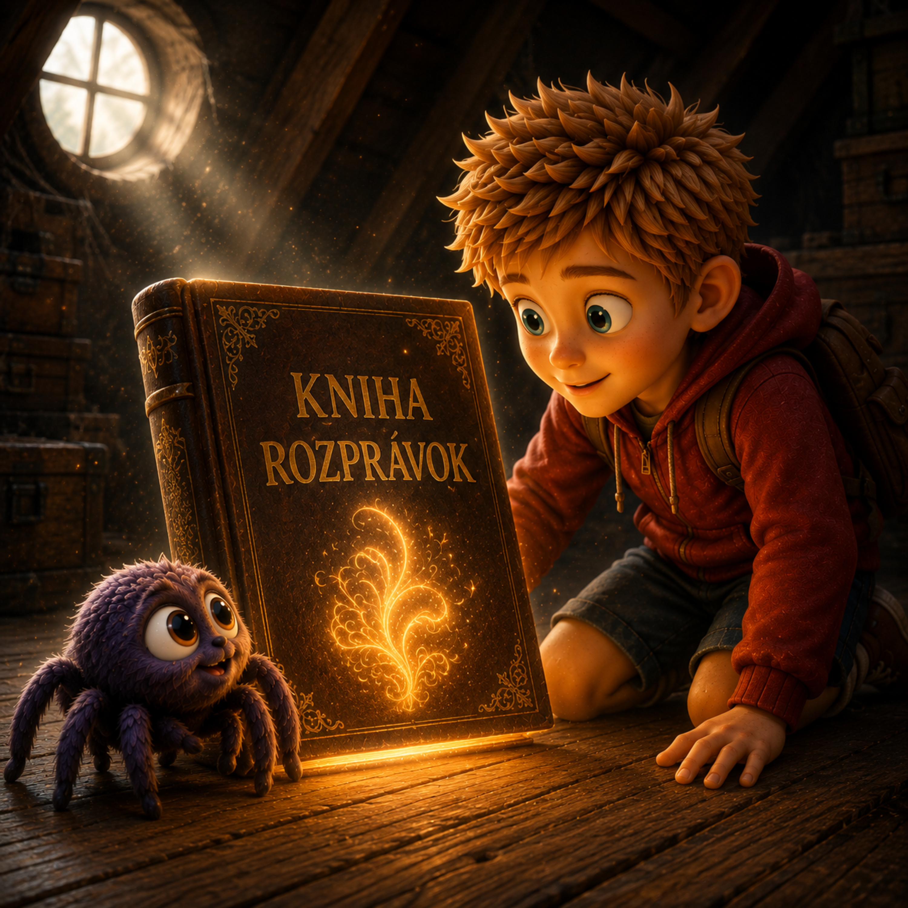 📕 Zaprášená kniha, ktorá bola portálom — Ferko a Kniha rozprávok #1 episode artwork