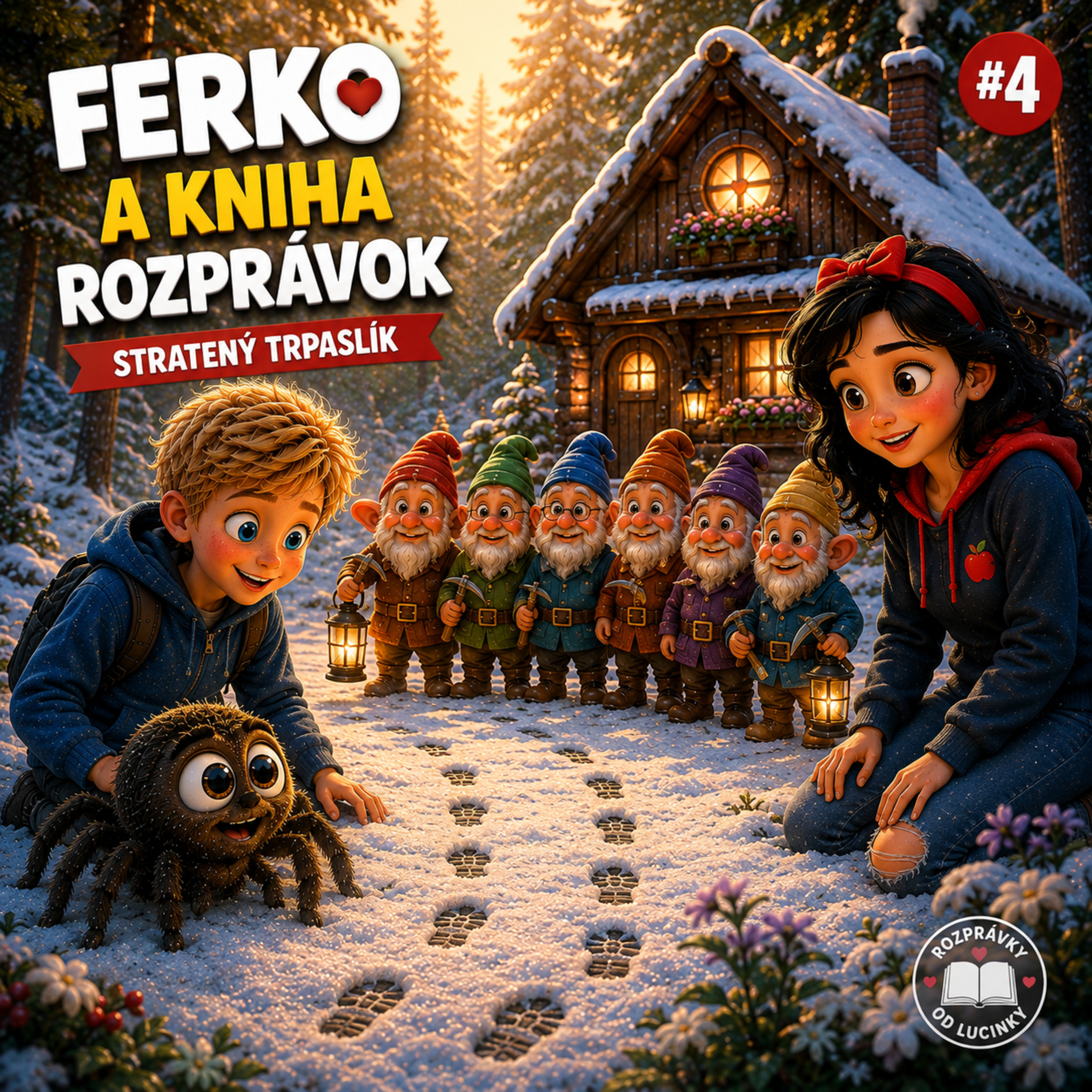 🍎 Snehulienka a šiesti trpaslíci | Ferko a Kniha rozprávok #4 episode artwork