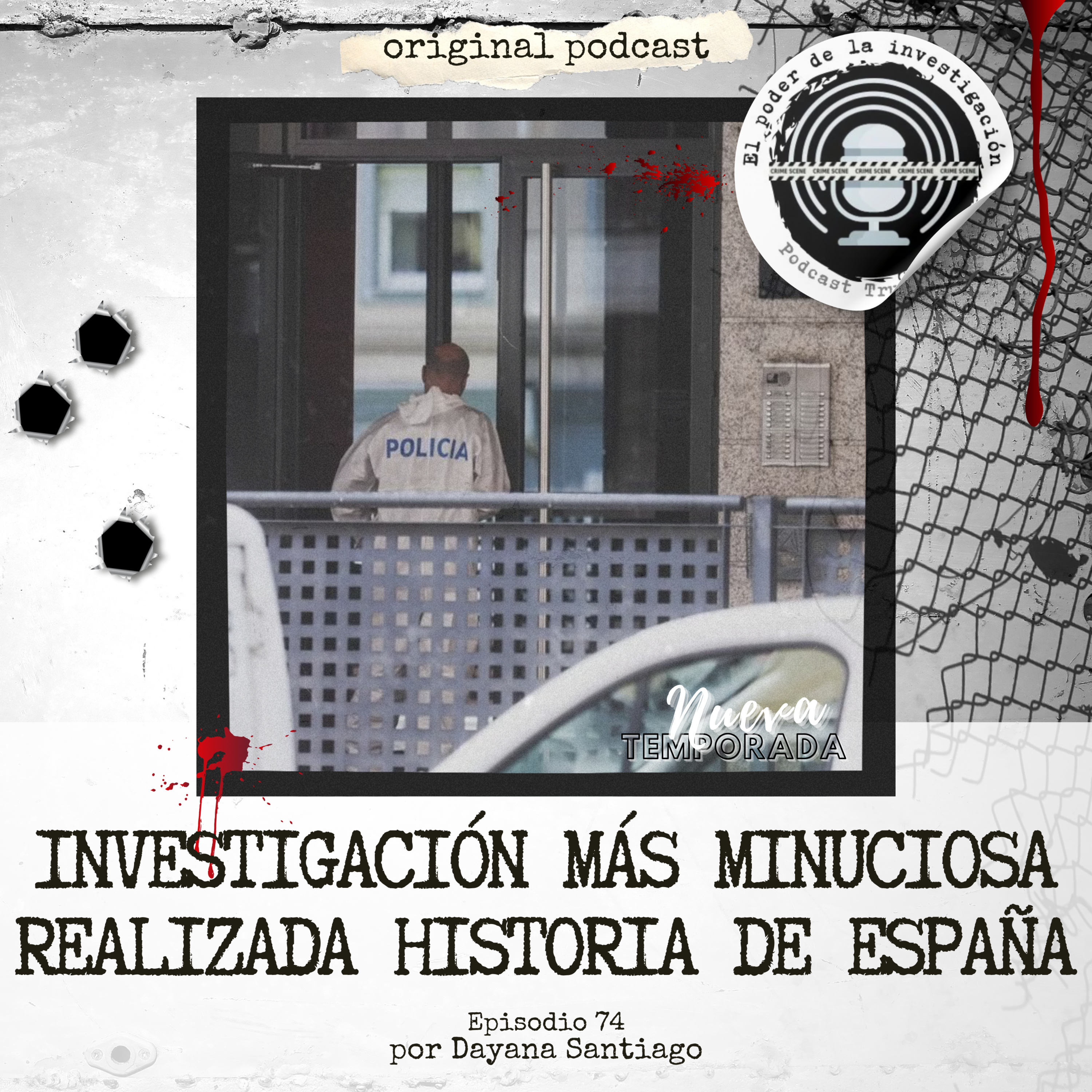 74. INVESTIGACIÓN MÁS MINUCIOSA REALIZADA HISTORIA ESPAÑA episode artwork