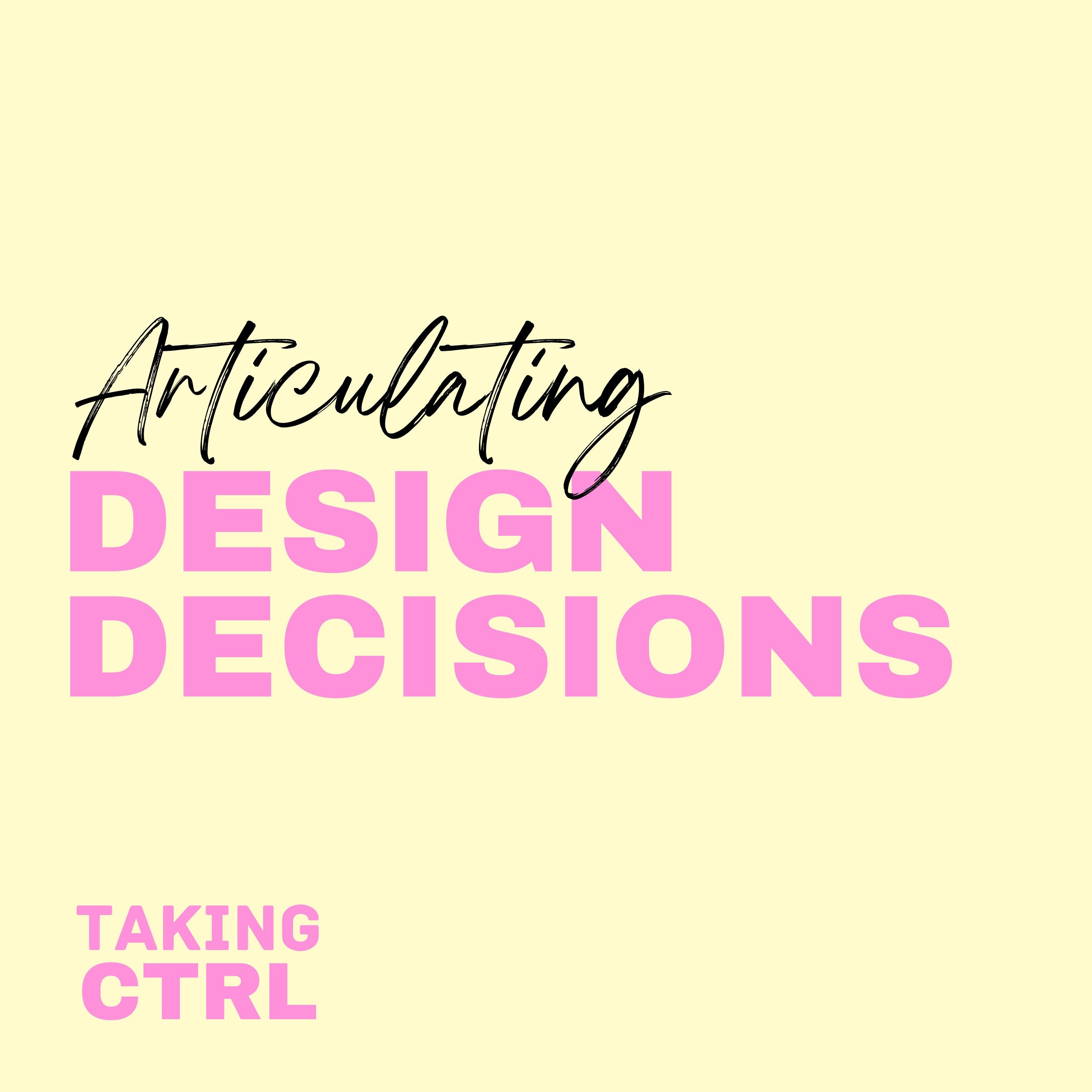 Articulating Design Decisions: How to Sell your Creative Ideas to others episode artwork