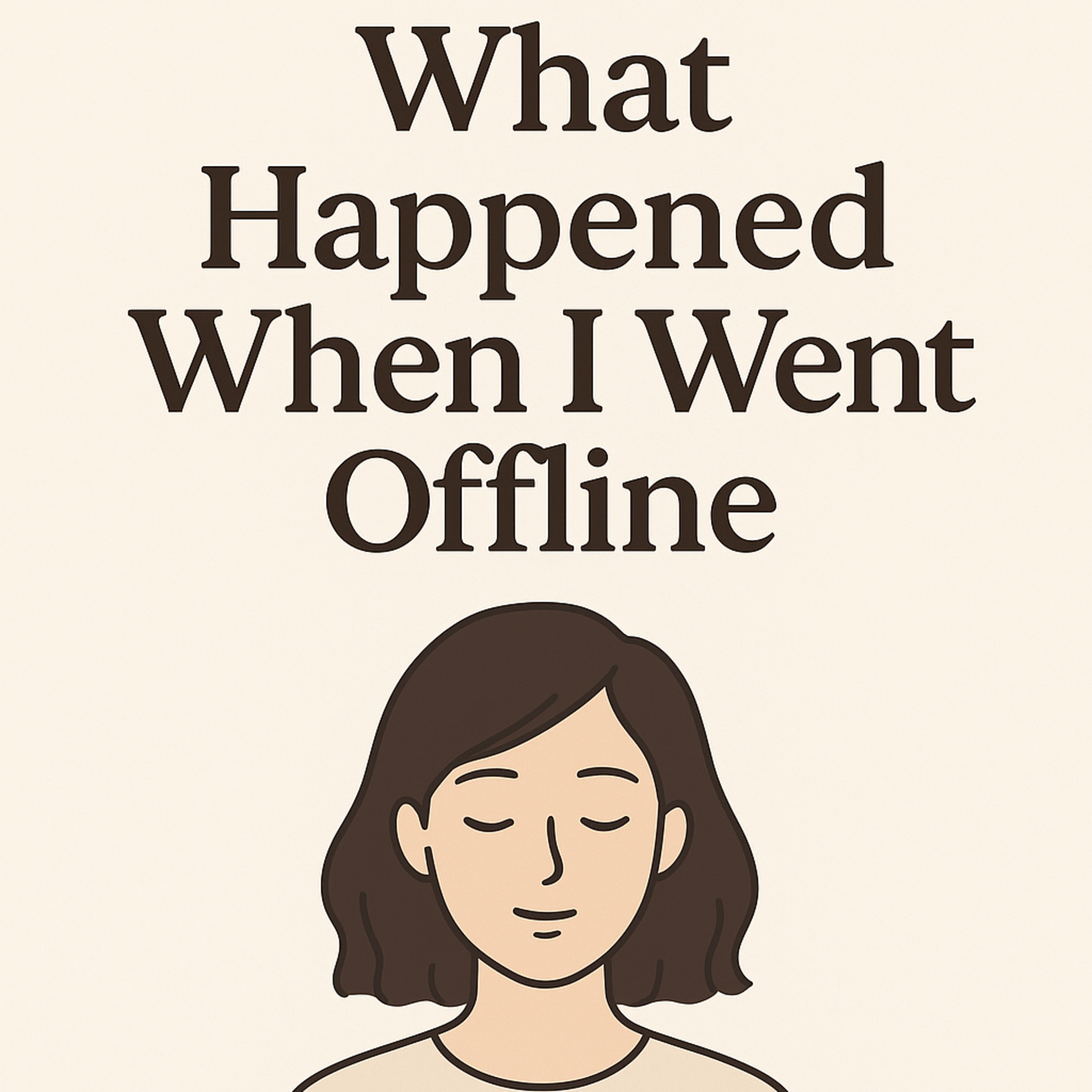What happened when I went offline episode artwork