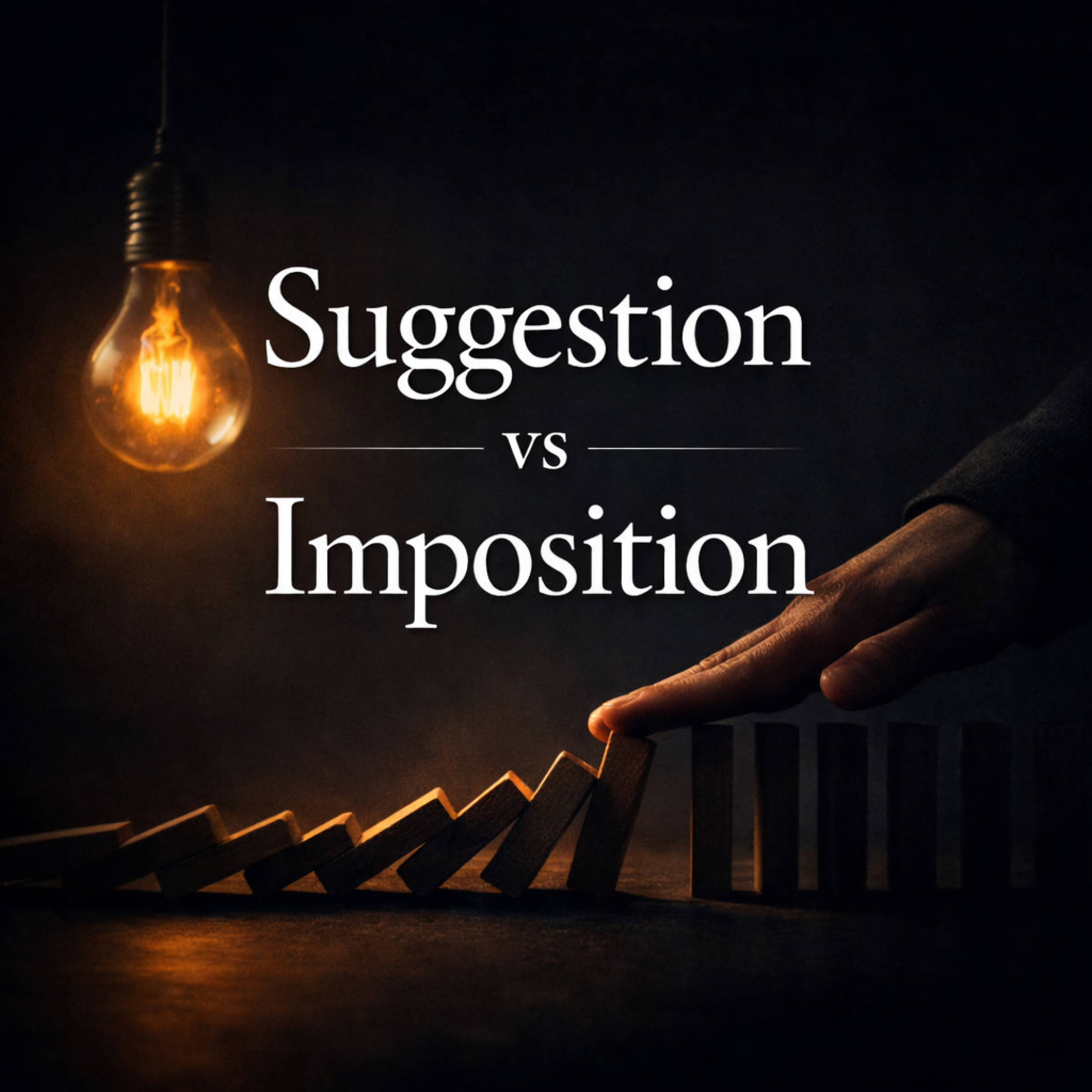 Suggestion vs Imposition episode artwork