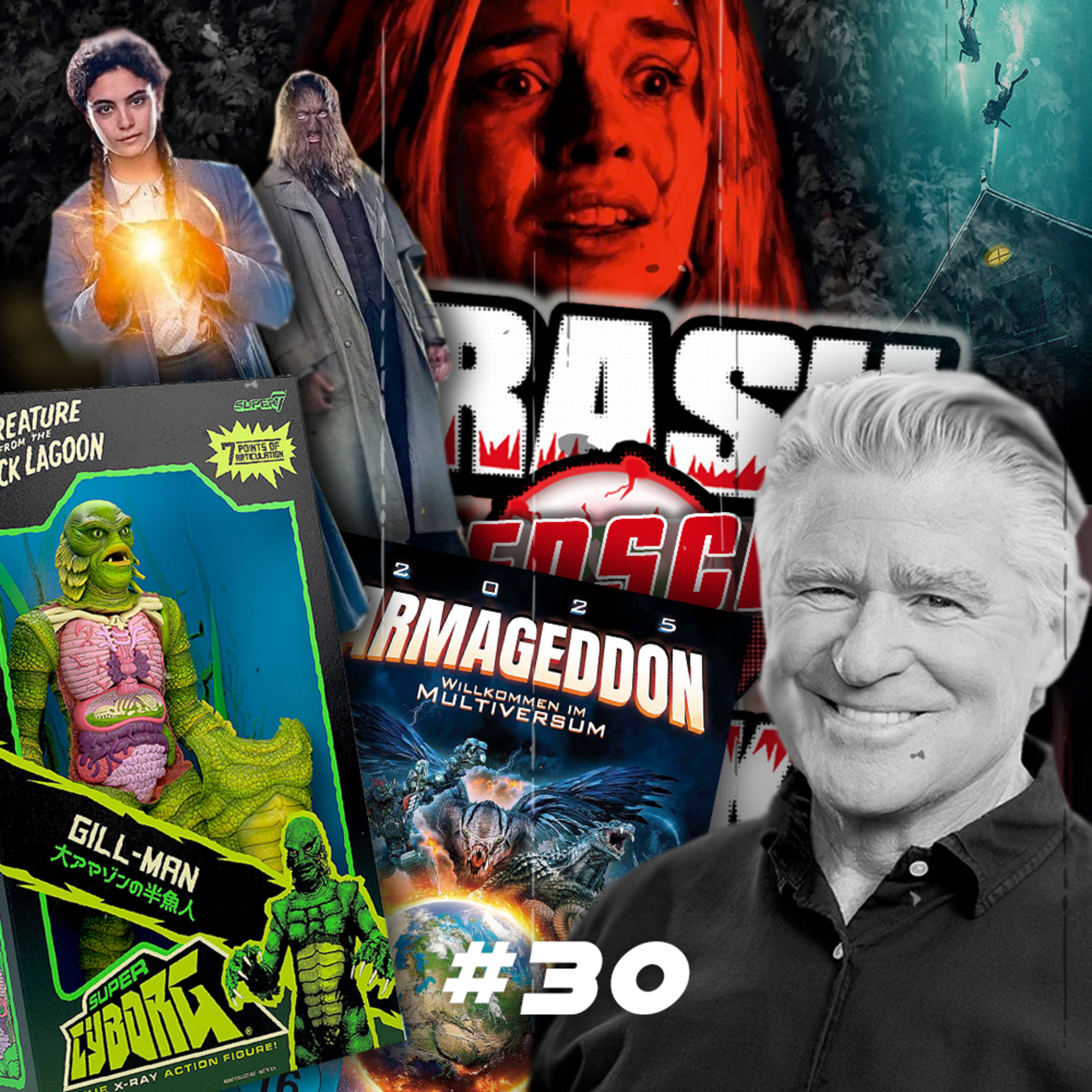 TRASHOTHEK Wochenschau #30 - The Knocking, 2025 Armageddon, The Deep House, Freaks Out, Super7 Super-Cyborg & Treat Williams