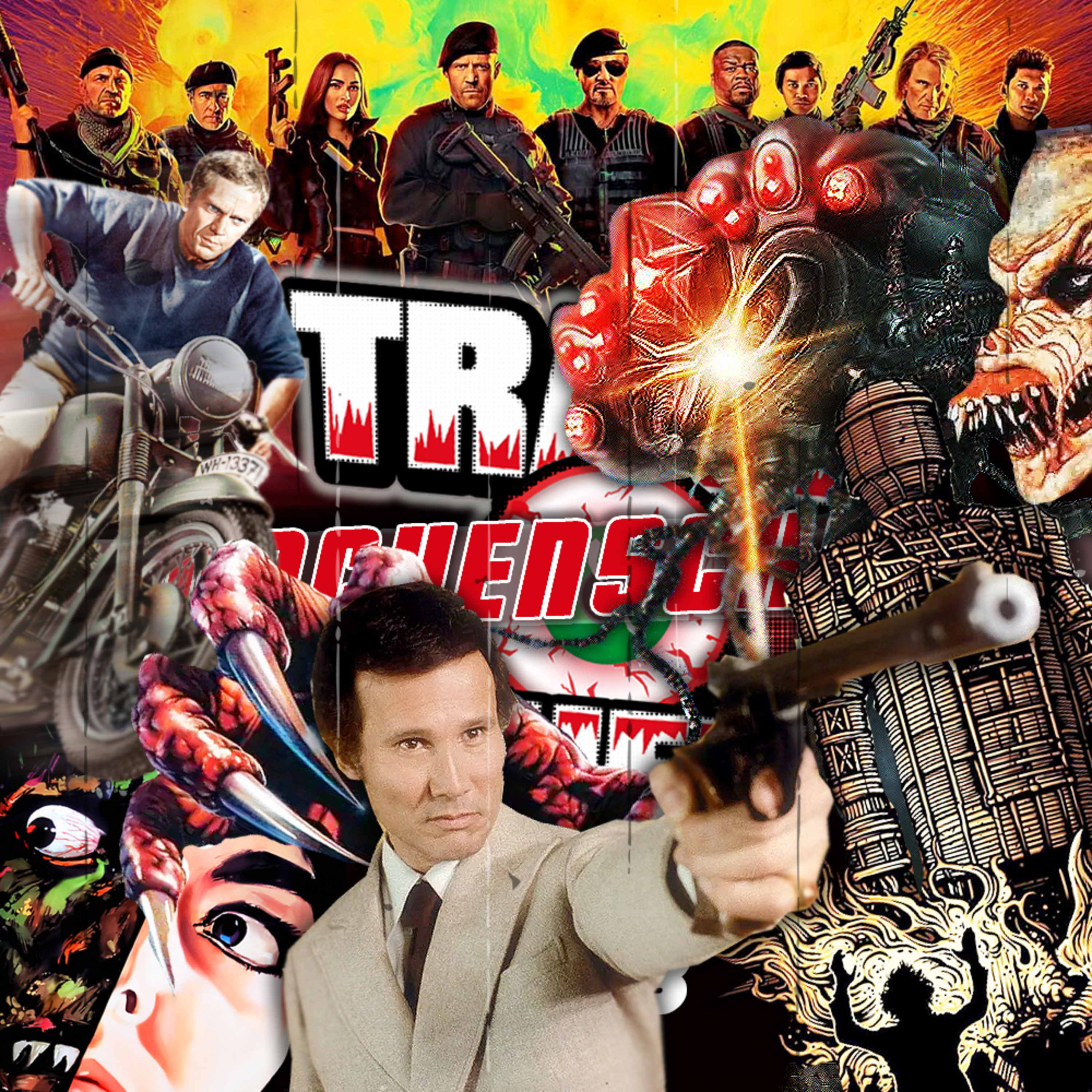 TRASHOTHEK Wochenschau #38 - Expendables 4, Gesprengte Ketten, Krieg der Welten, She Beast, The Wicker Man, Good Night Hell, Paranoia & Henry Silva