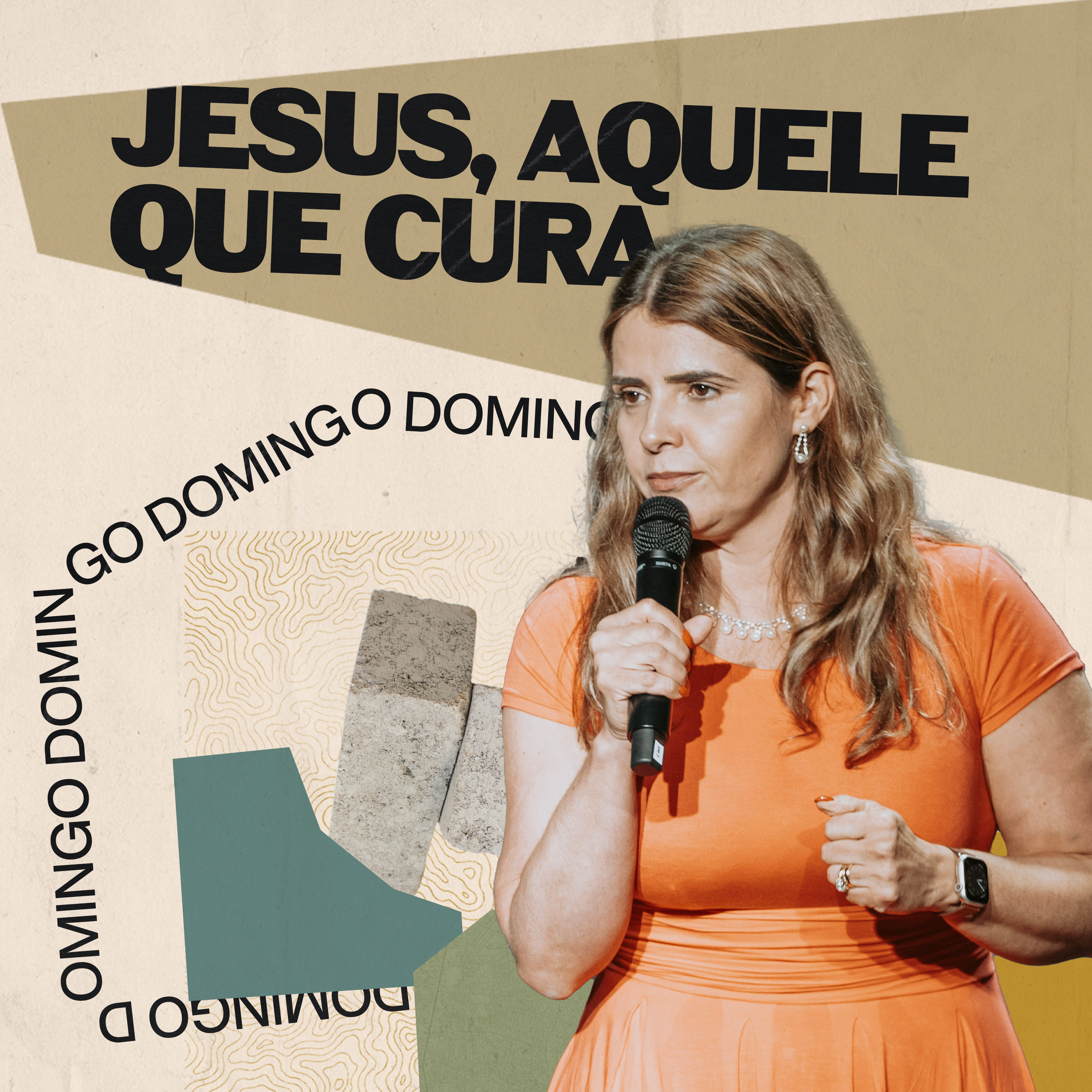 JESUS, AQUELE QUE CURA - Pra. Paula Augusto episode artwork
