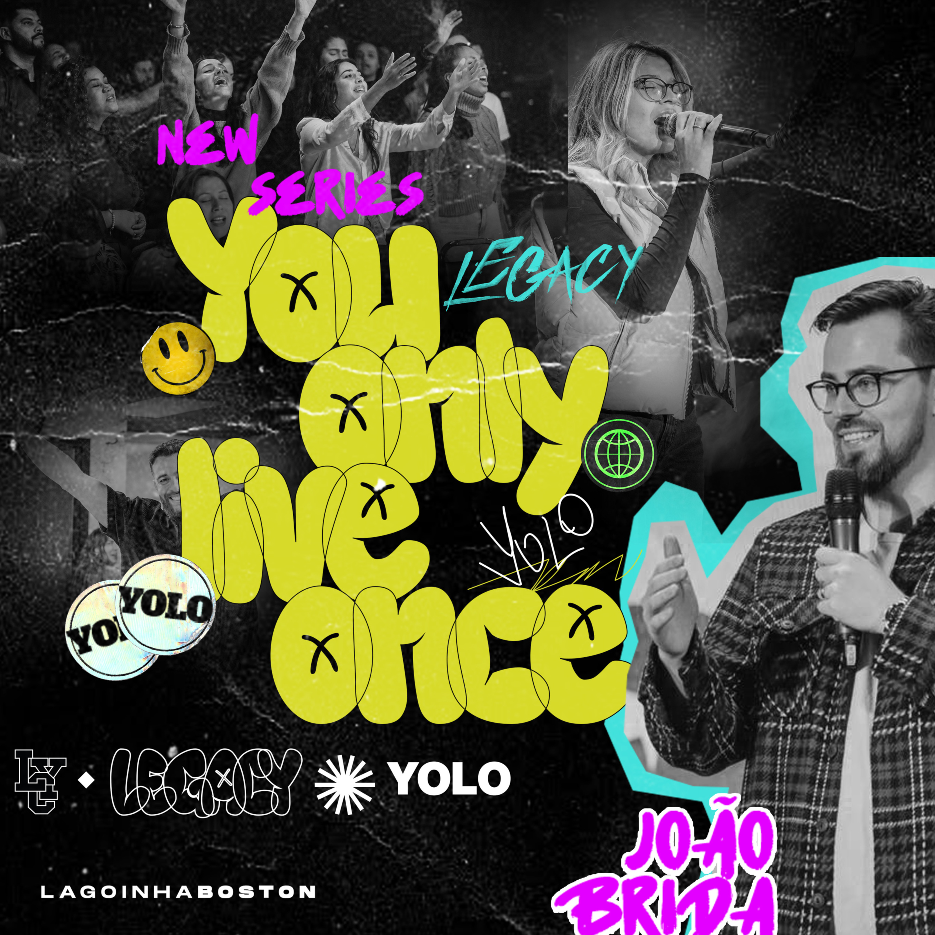 LEGACY #01 ⚡ YOU ONLY LIVE ONCE - Pr. João Brida episode artwork