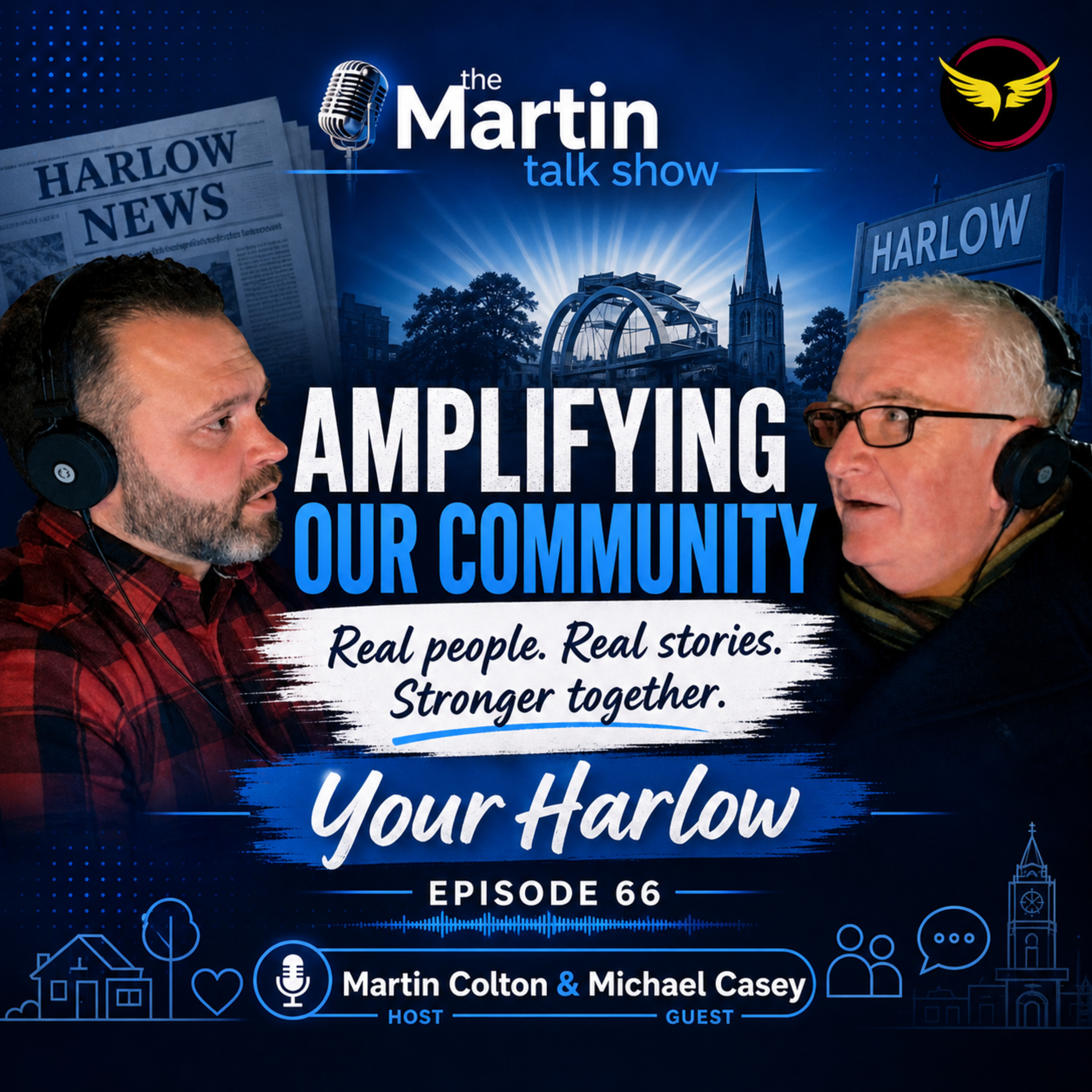 Michael Casey - Your Harlow - UNCUT PODCAST Ep66 episode artwork