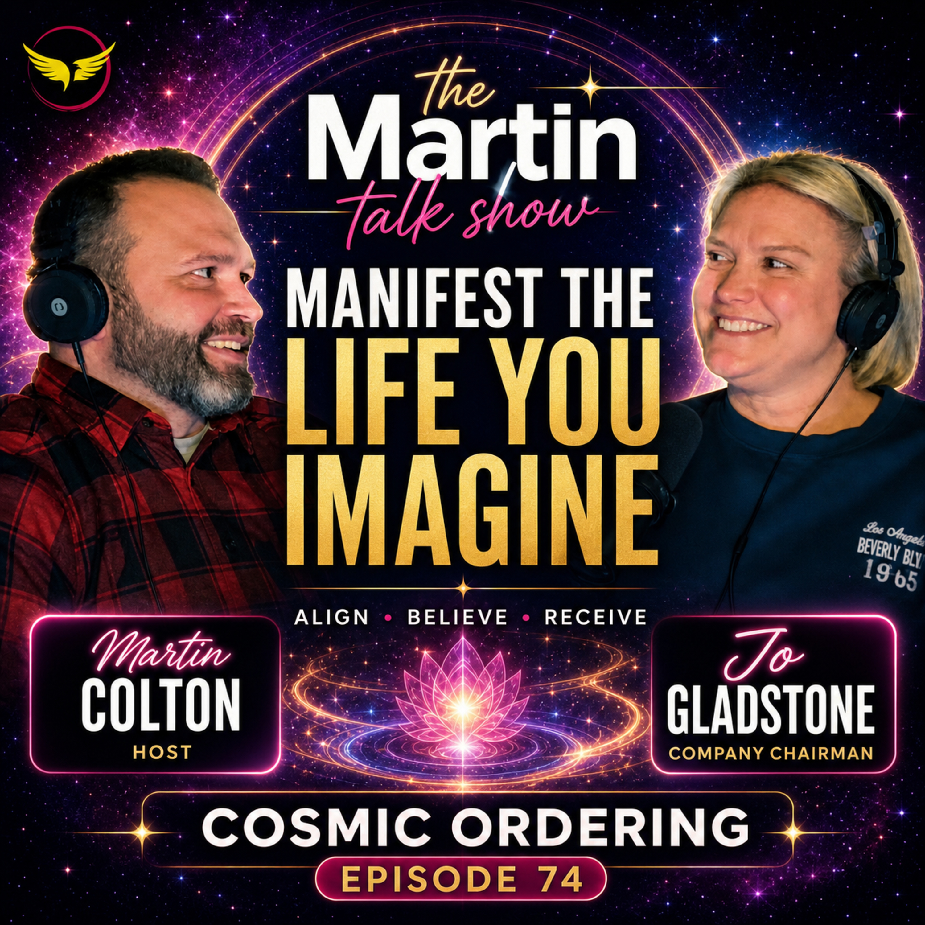 Jo Gladstone - Cosmic Ordering - UNCUT PODCAST Ep74 episode artwork