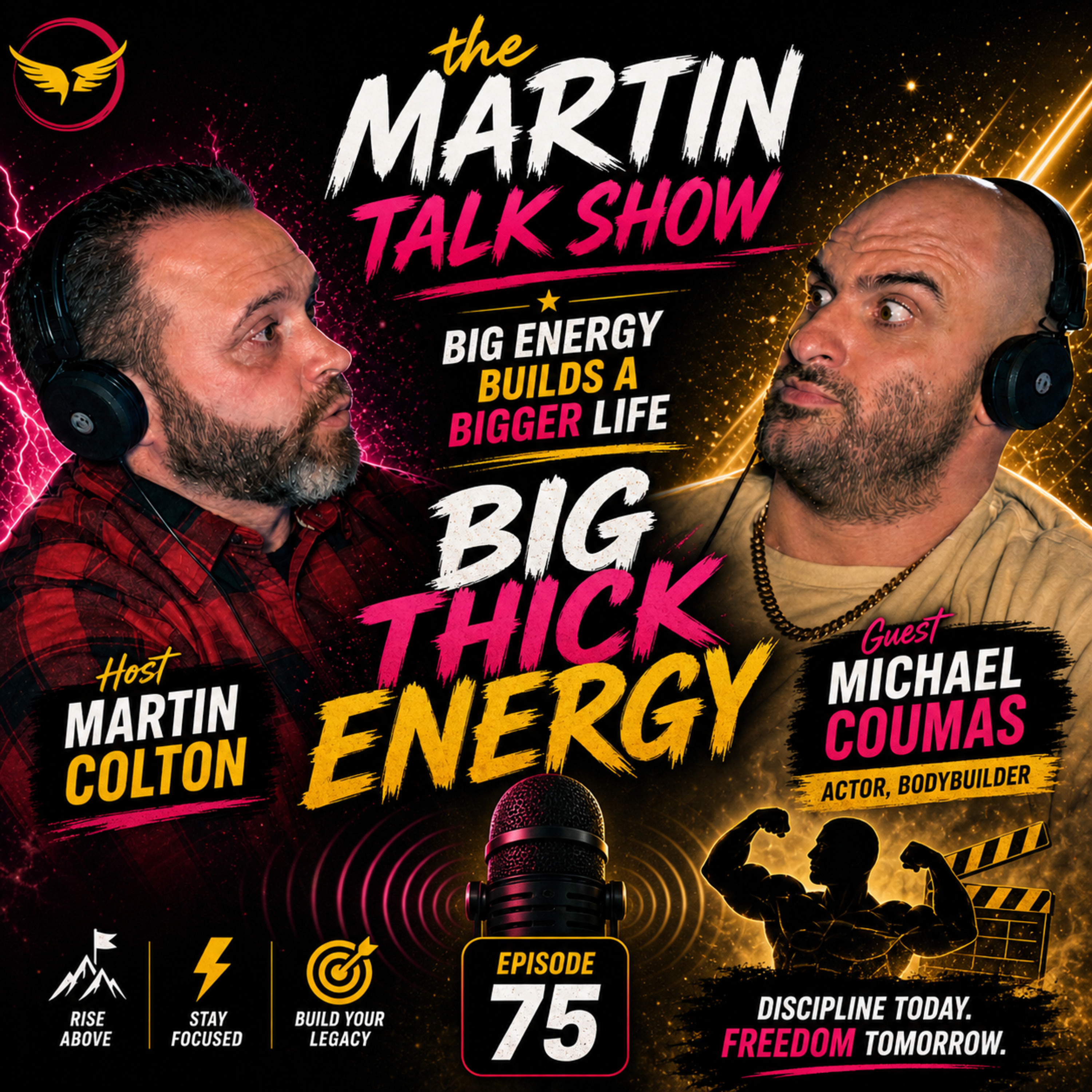 Michael Coumas - Big Thick Energy - UNCUT PODCAST Ep75 episode artwork