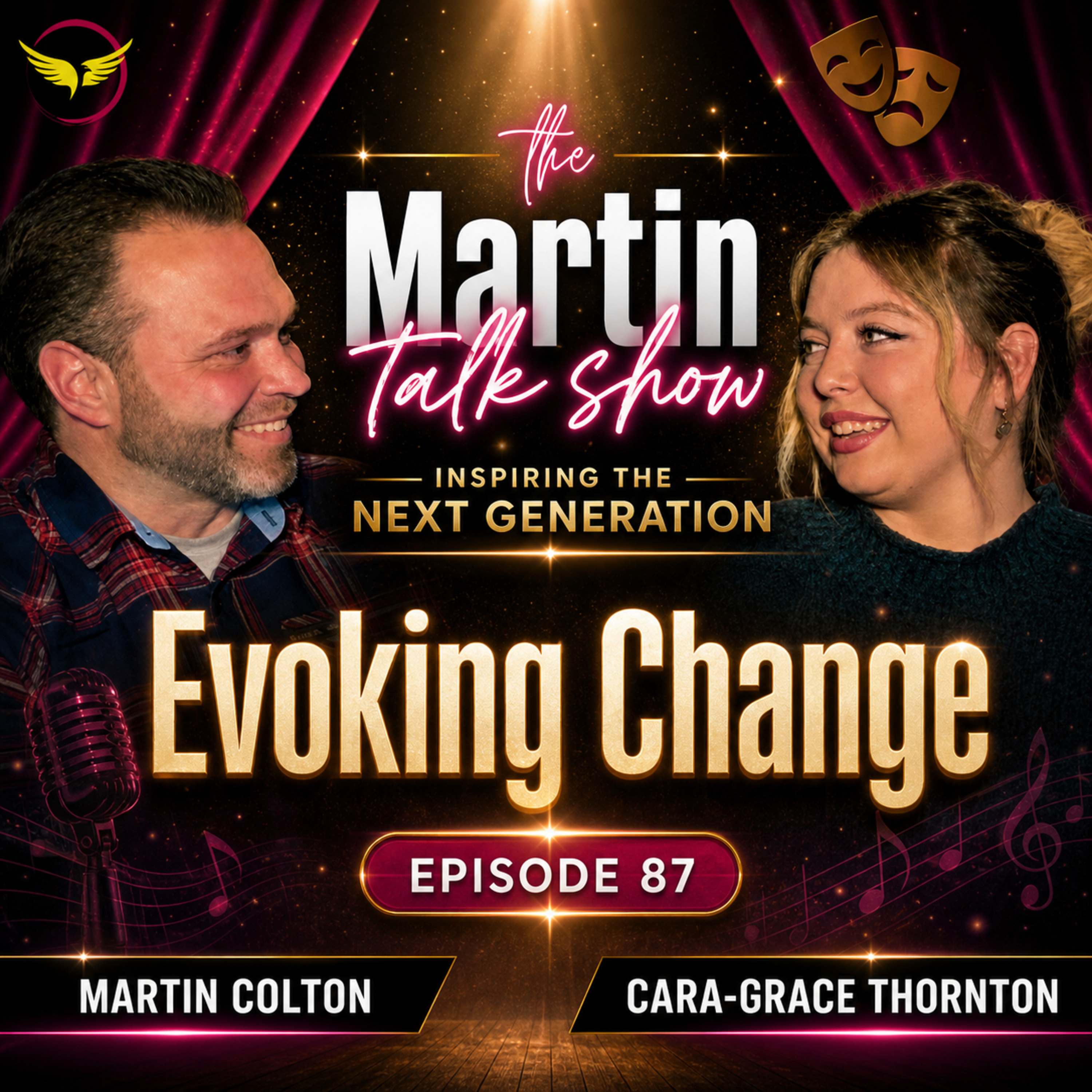 Cara-Grace Thornton - Evoking Change - UNCUT PODCAST Ep87 episode artwork