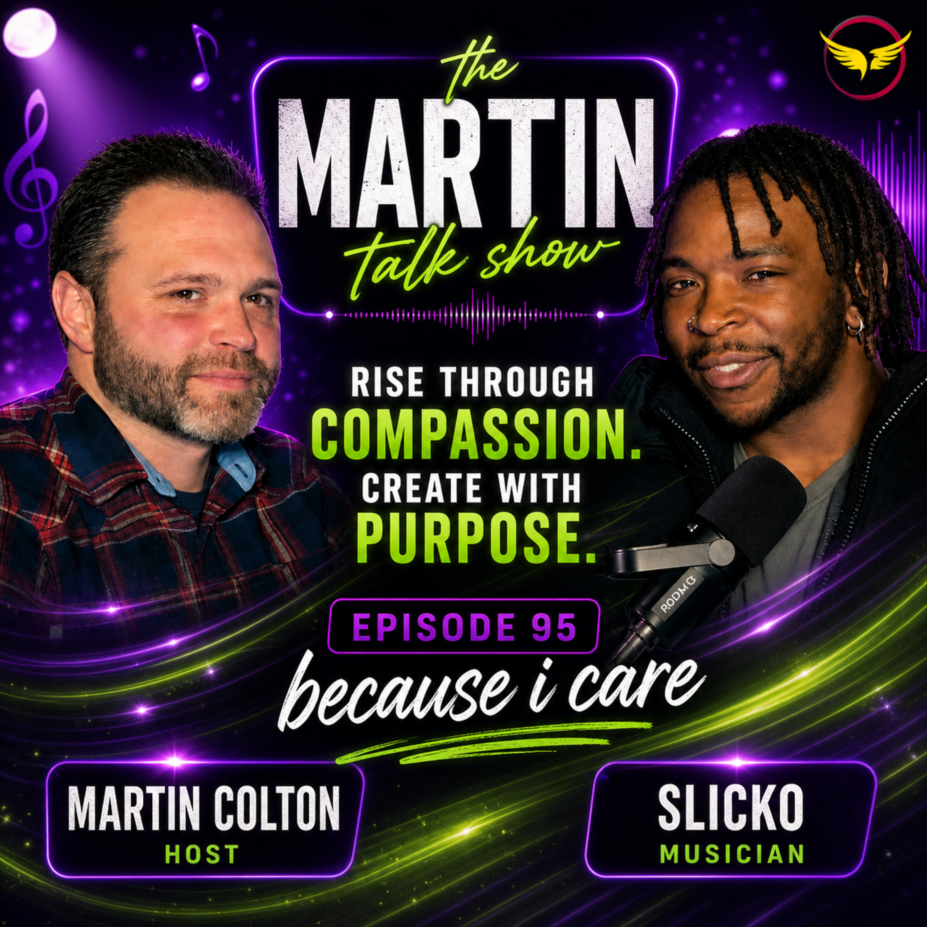 Because i Care - Slicko - UNCUT PODCAST Ep95 episode artwork