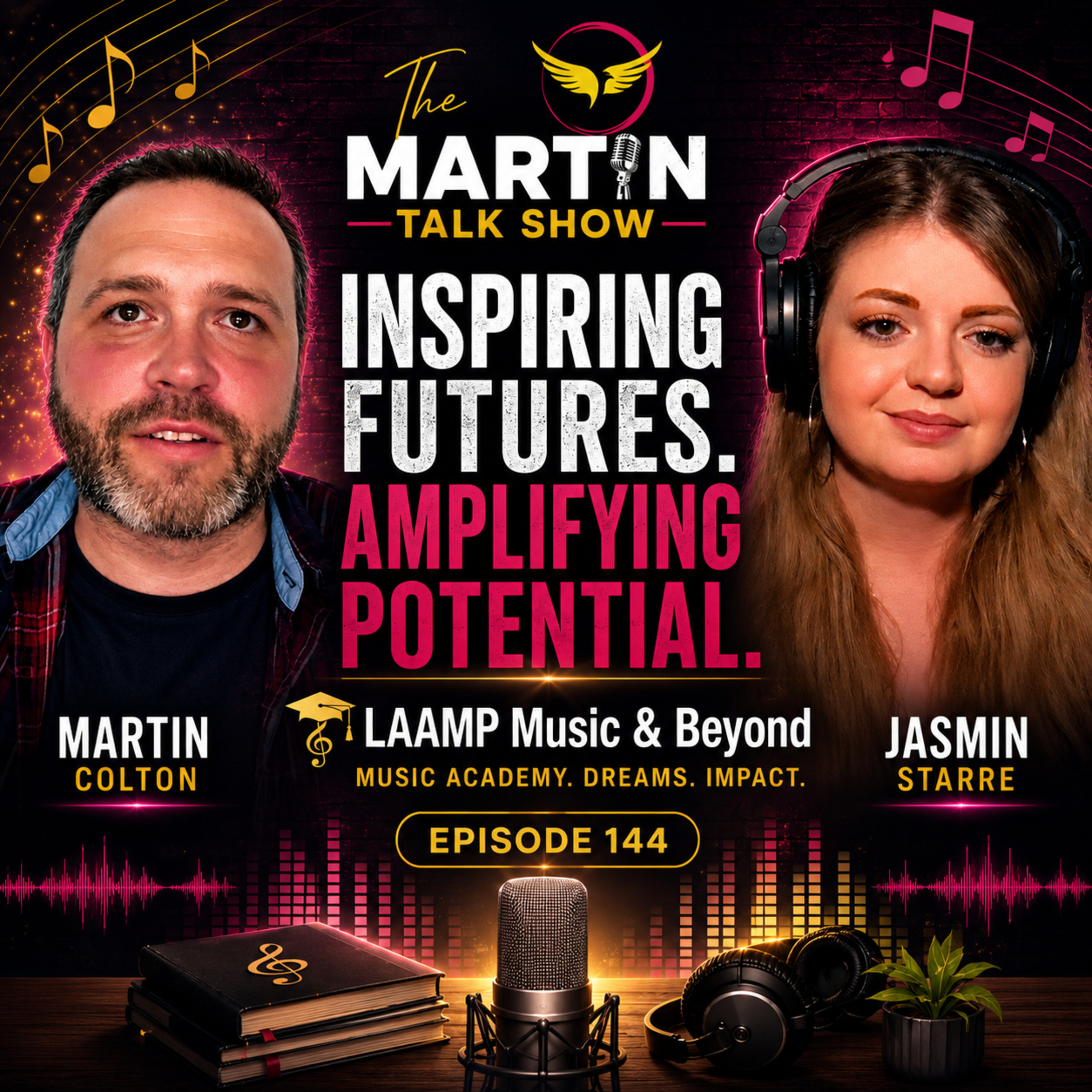 LAAMP Music & Beyond - Jasmin Starre - UNCUT PODCAST Ep144 episode artwork
