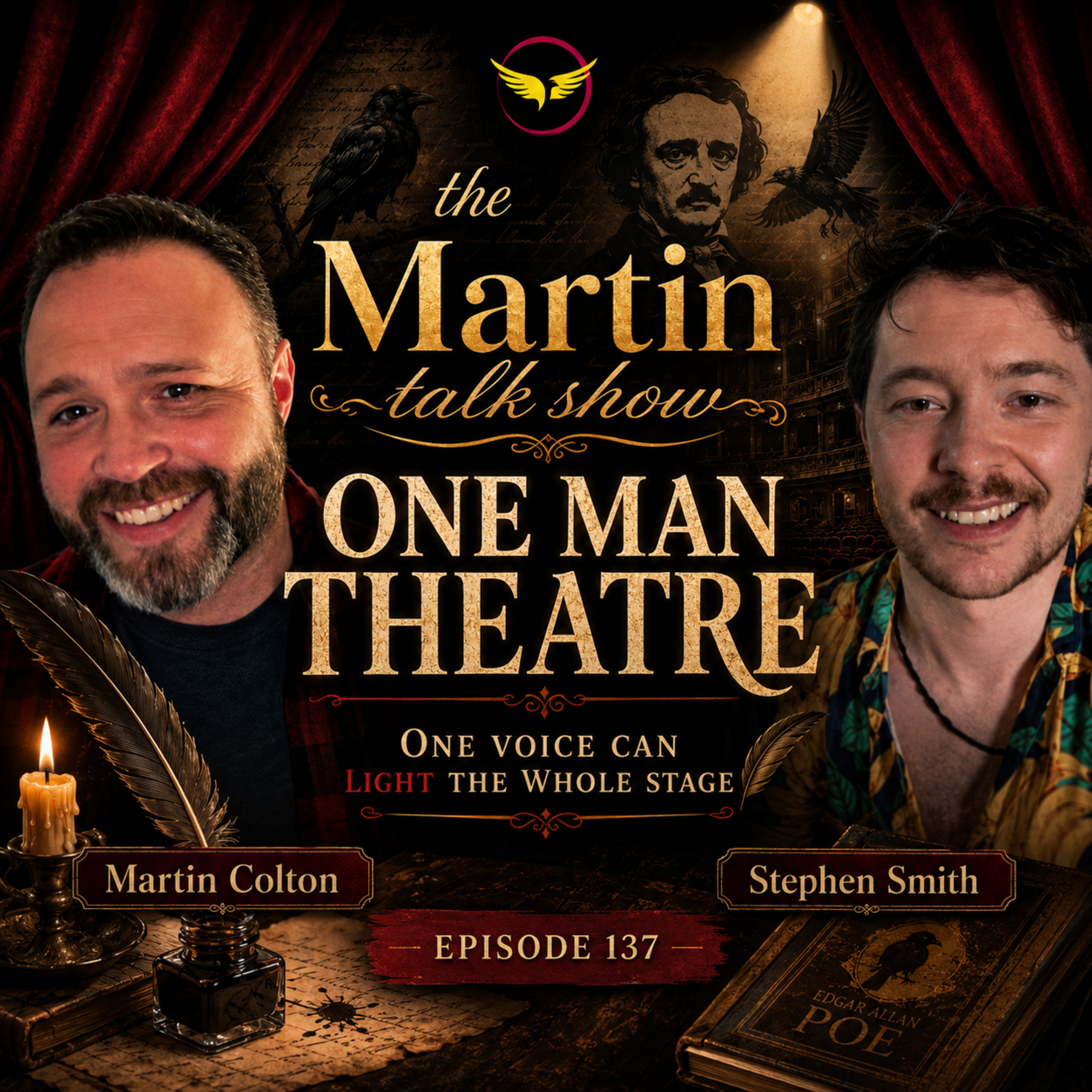One Man Theatre - Stephen Smith - UNCUT PODCAST Ep137 episode artwork