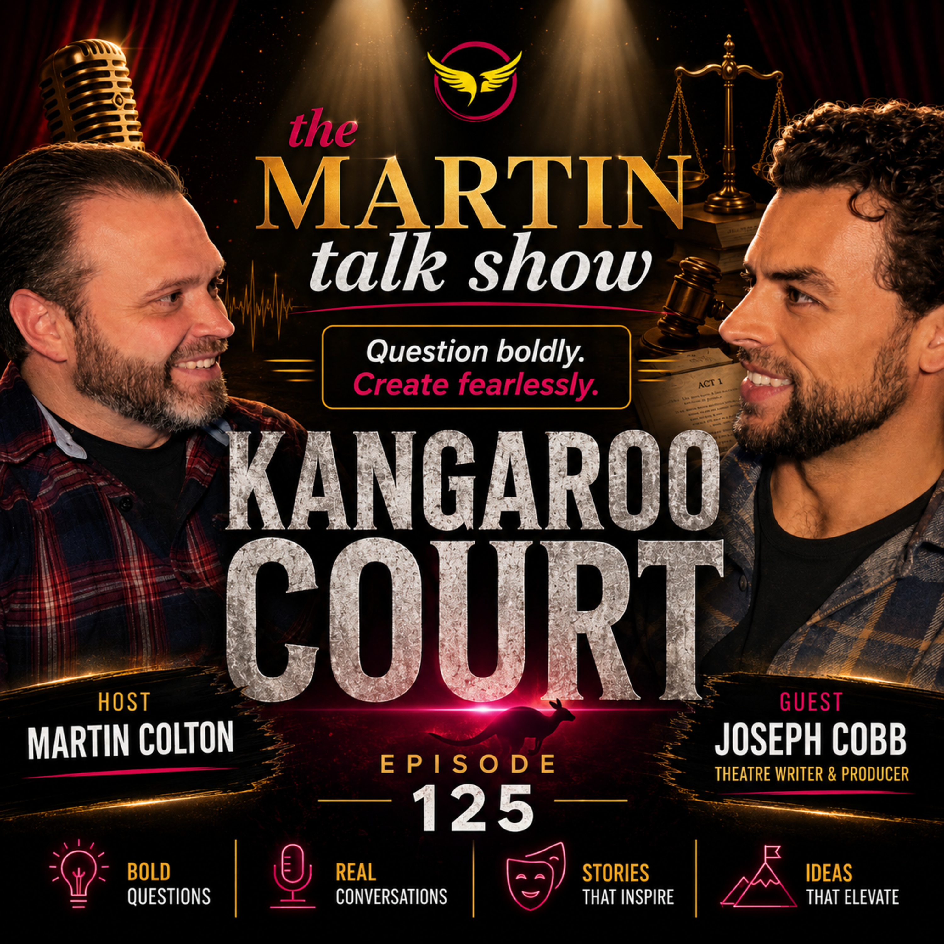 Kangaroo Court - Joseph Cobb - UNCUT PODCAST Ep125 episode artwork