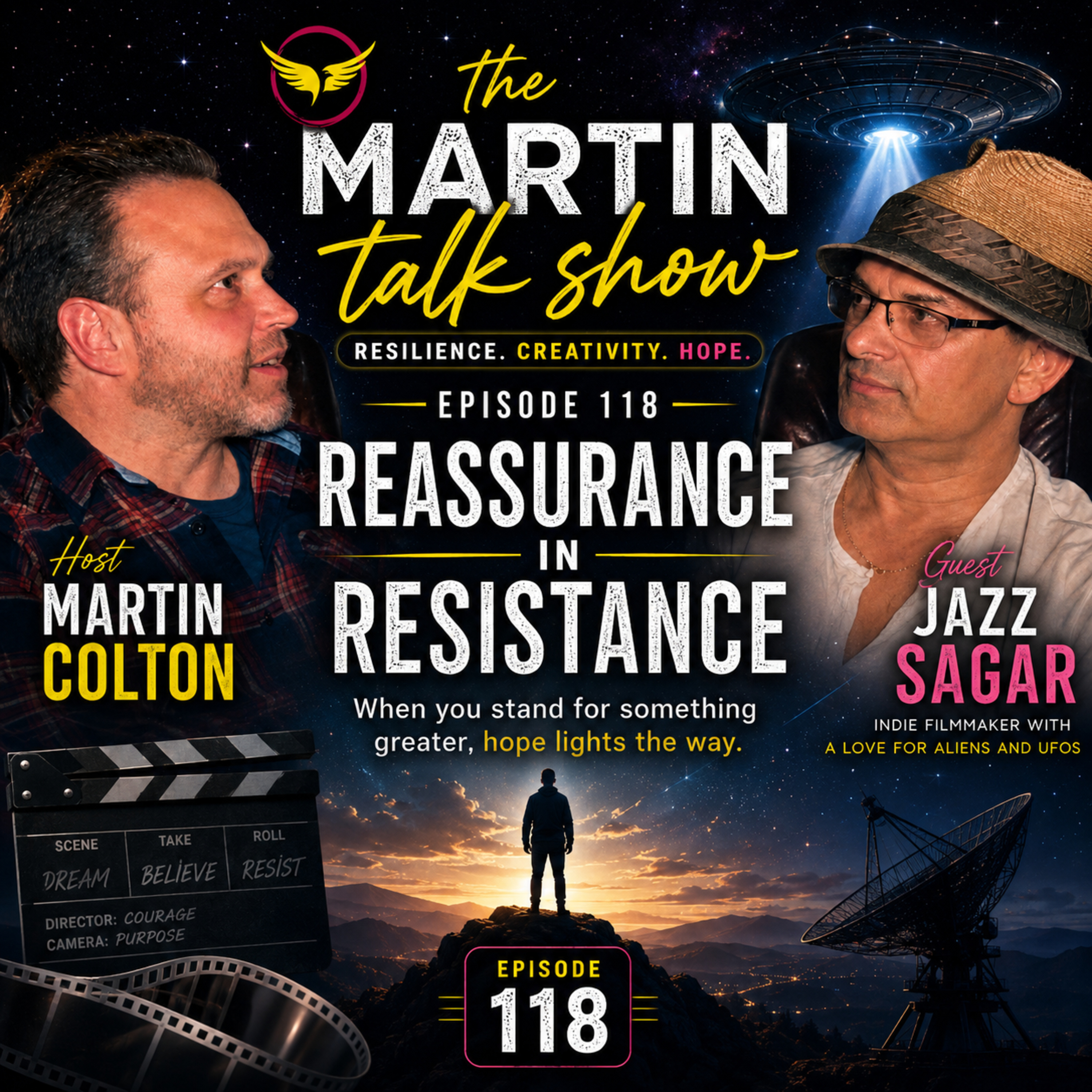 Reassurance in Resistance - Jazz Sagar - UNCUT PODCAST Ep118 episode artwork