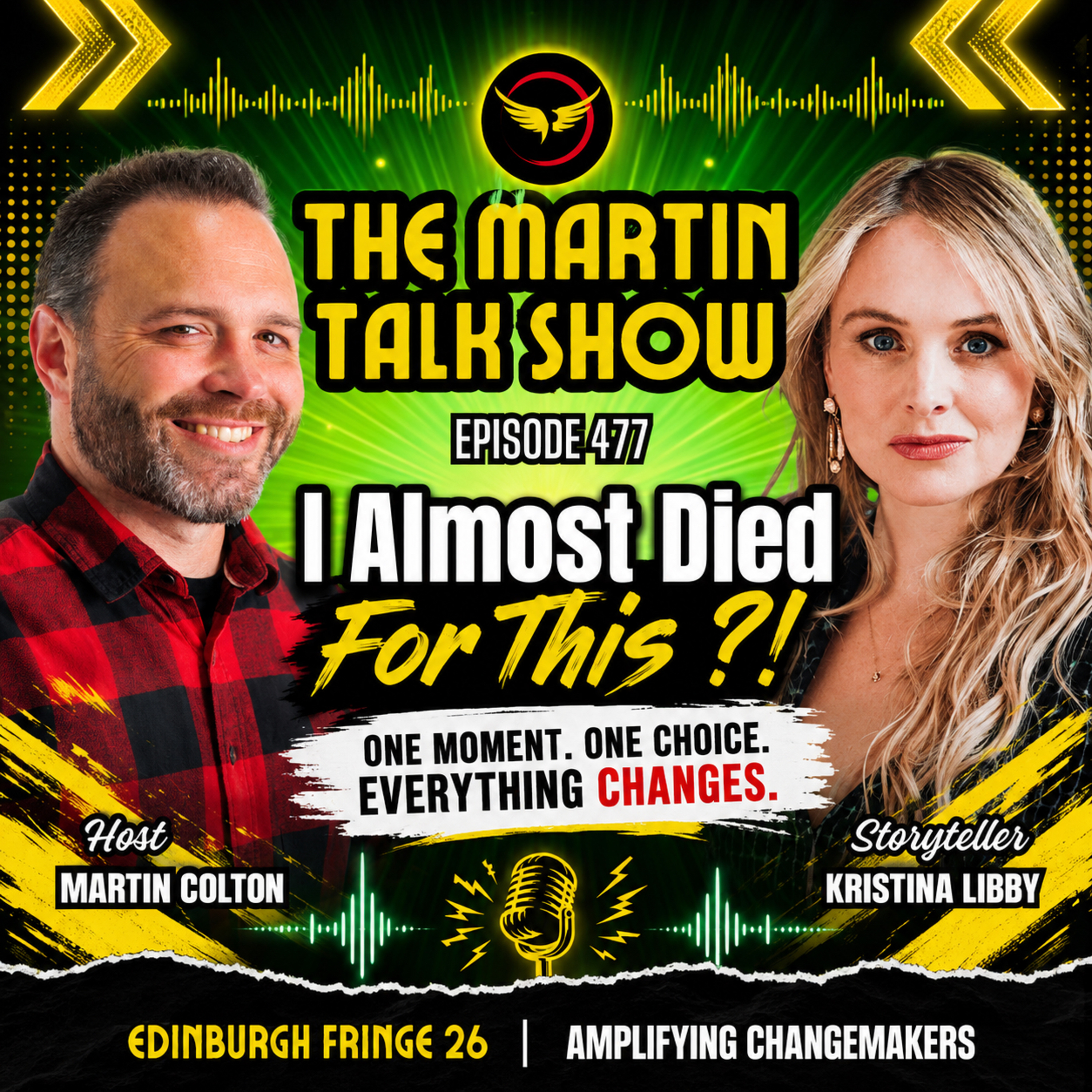 I Almost Died For This!? Episode 477 with KRISTINA LIBBY episode artwork