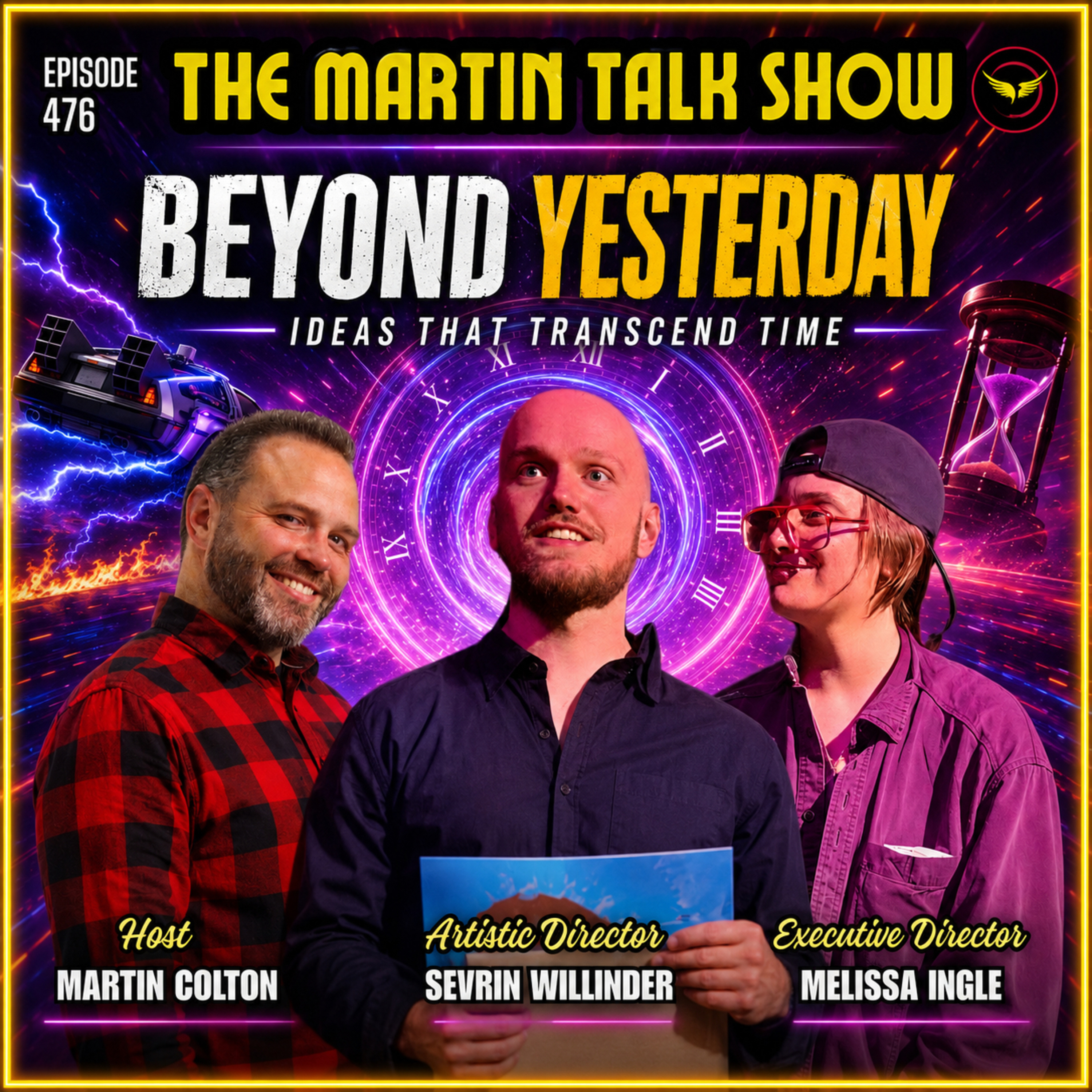 Time Travel Postman - Episode 476 with Melissa Ingle & Sevrin Willinder episode artwork