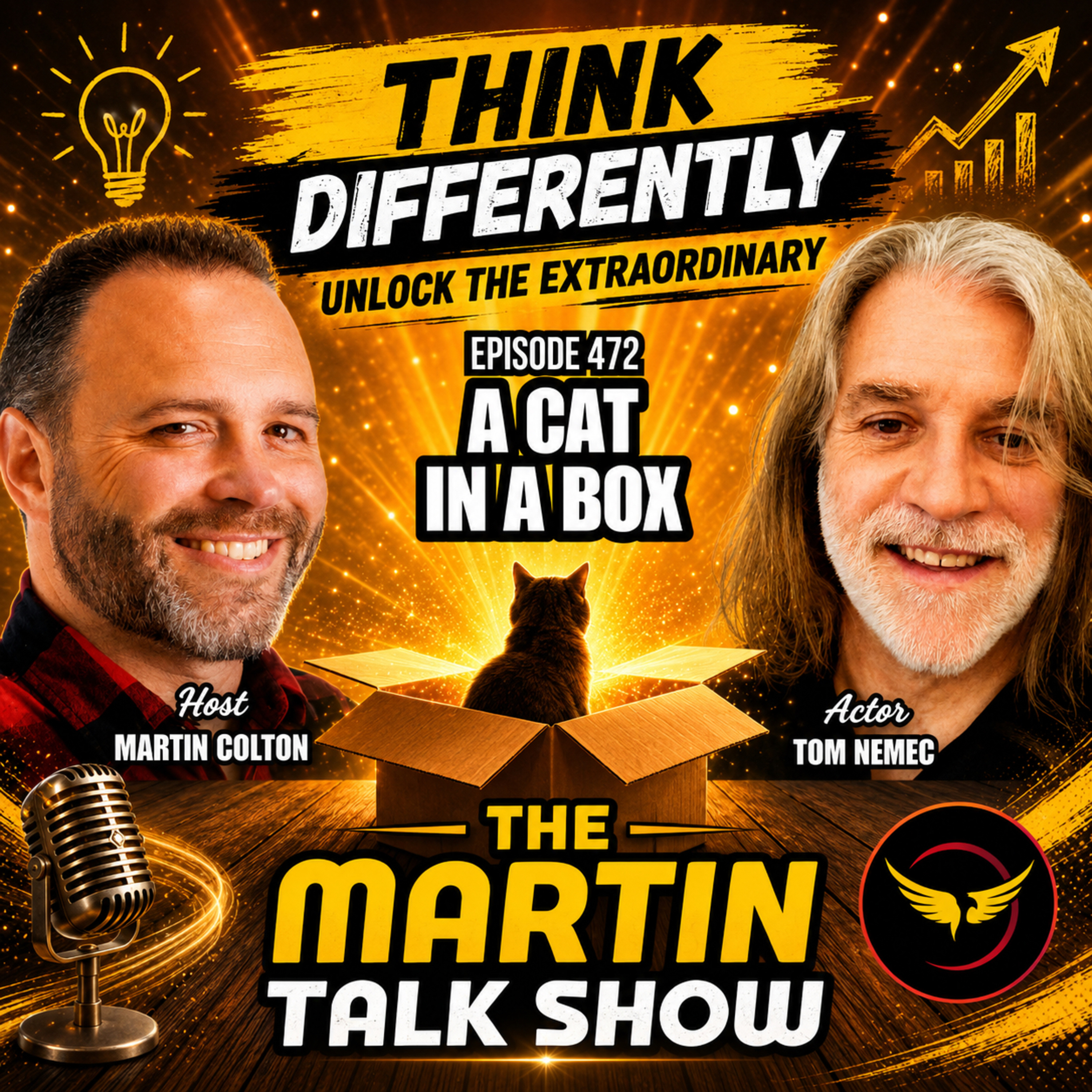 A Cat In A Box - Episode 472 with Tom Nemec episode artwork