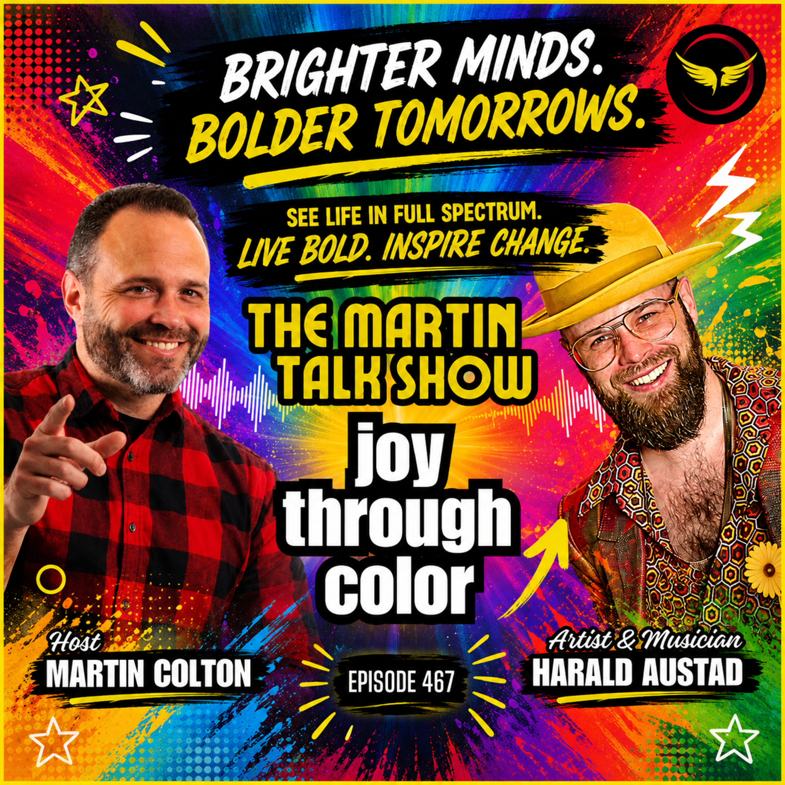 joy through color with Harald Austad - Episode 467 episode artwork