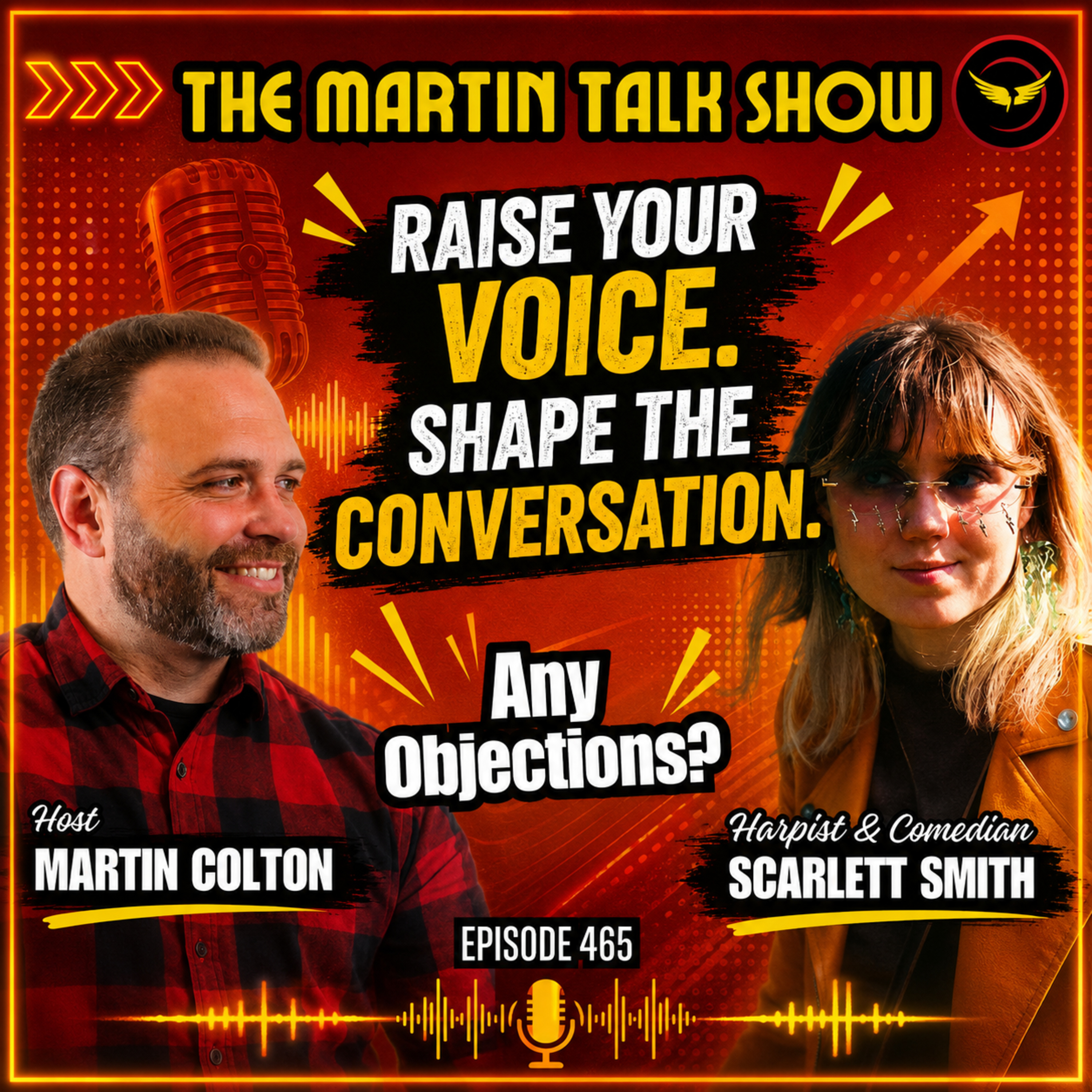 Any Objections? Scarlett Smith - The Bristol Harpist - Episode 465 episode artwork