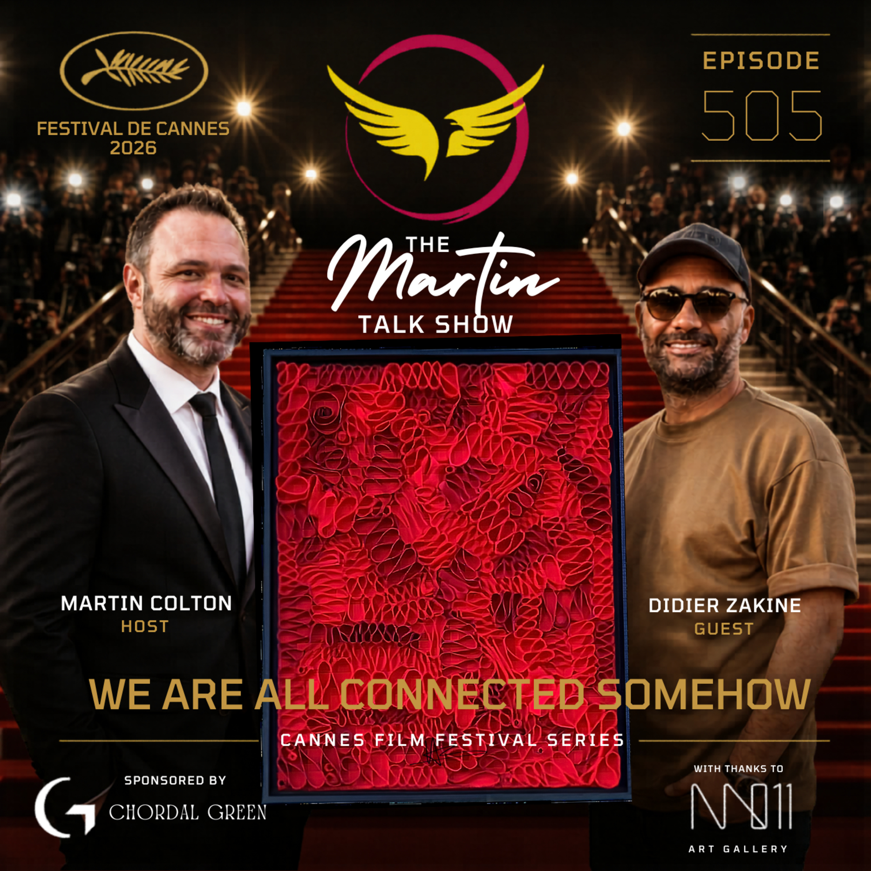 We Are All Connected Somehow | Didier Zakine | MO11 | Cannes Film Festival 2026 | Episode 505 episode artwork