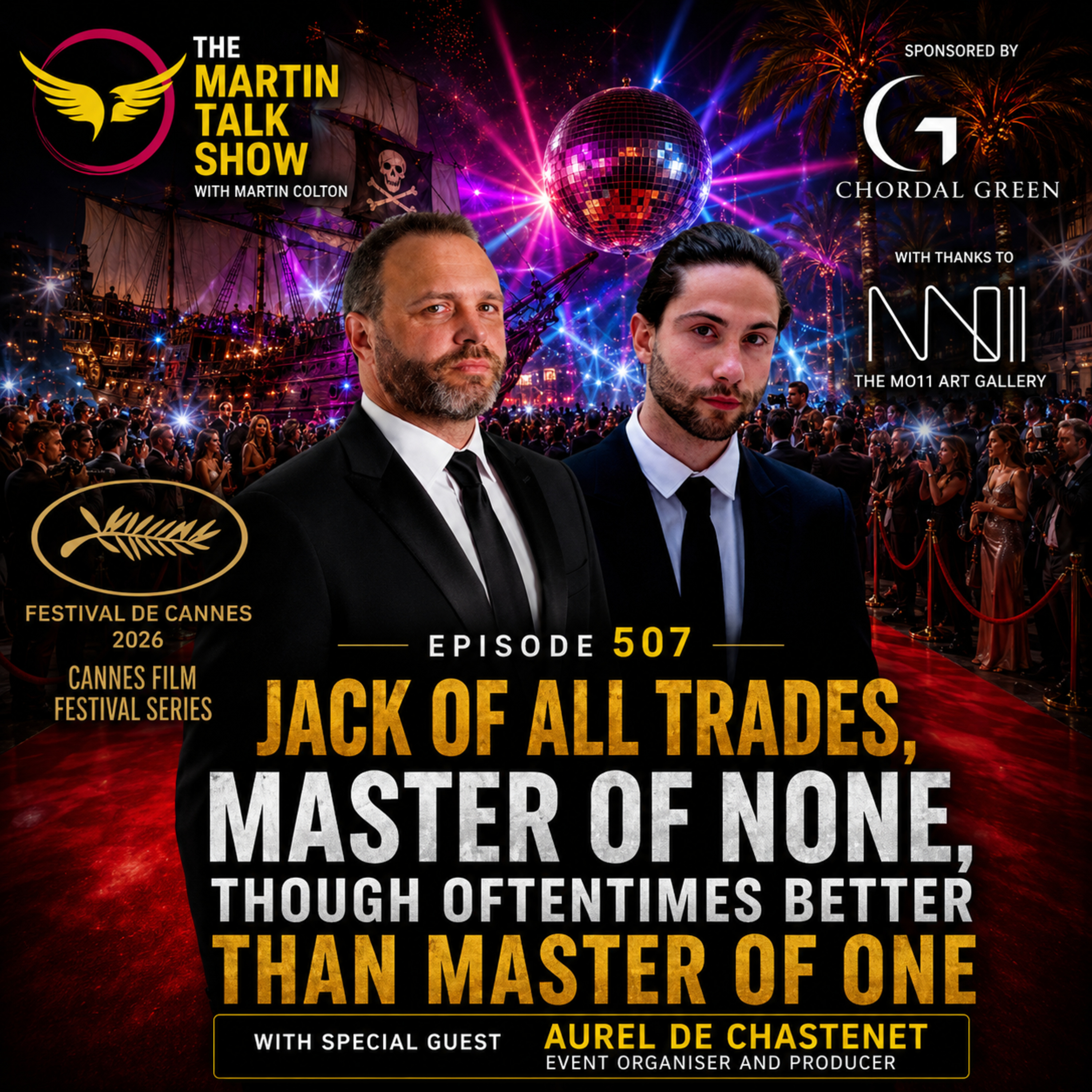 Jack of all trades, master of none, though oftentimes better than master of one | Aurel De Chastenet episode artwork