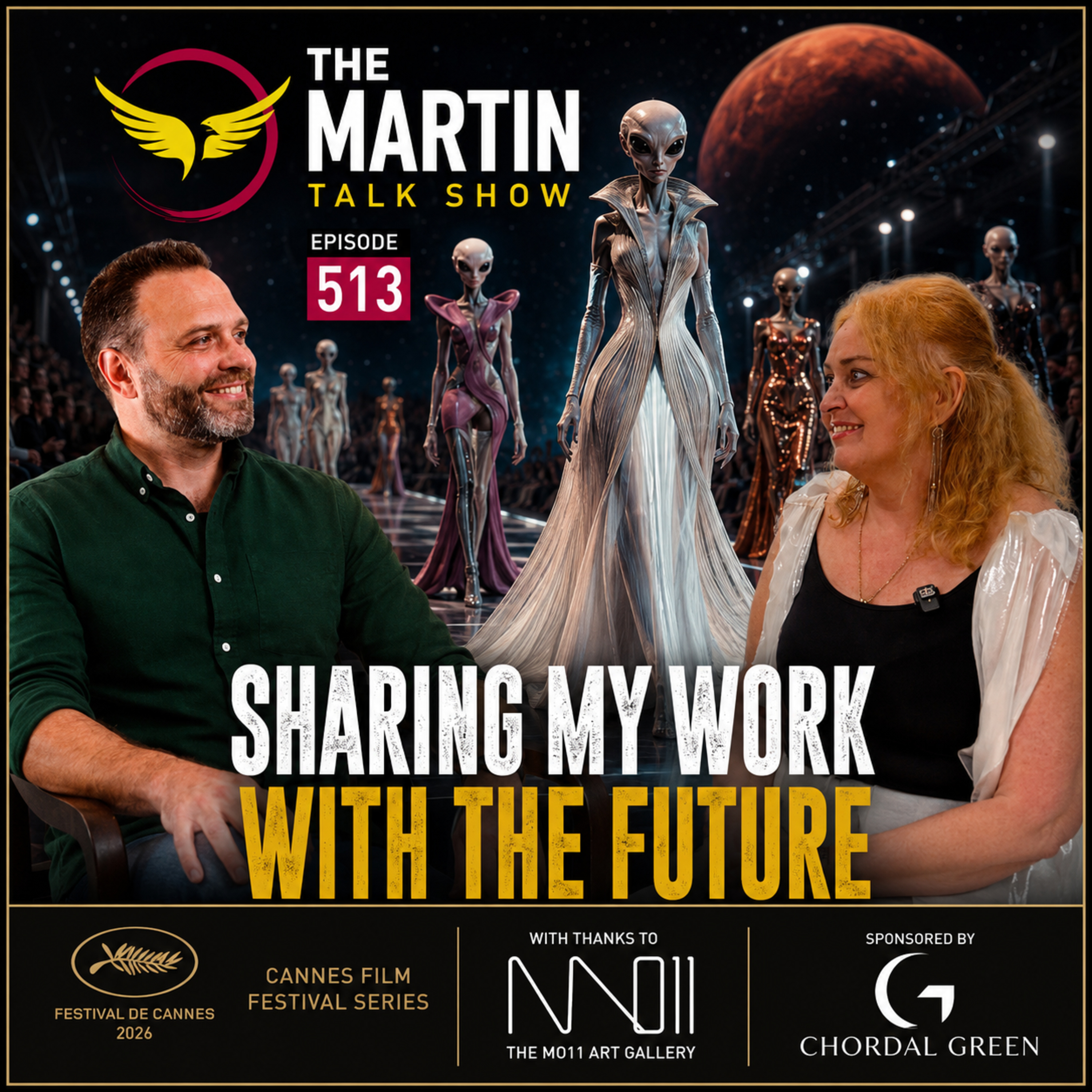 Sharing My Work With the Future | Angelina Alriche | Cannes Film Festival 2026 | Episode 513 episode artwork