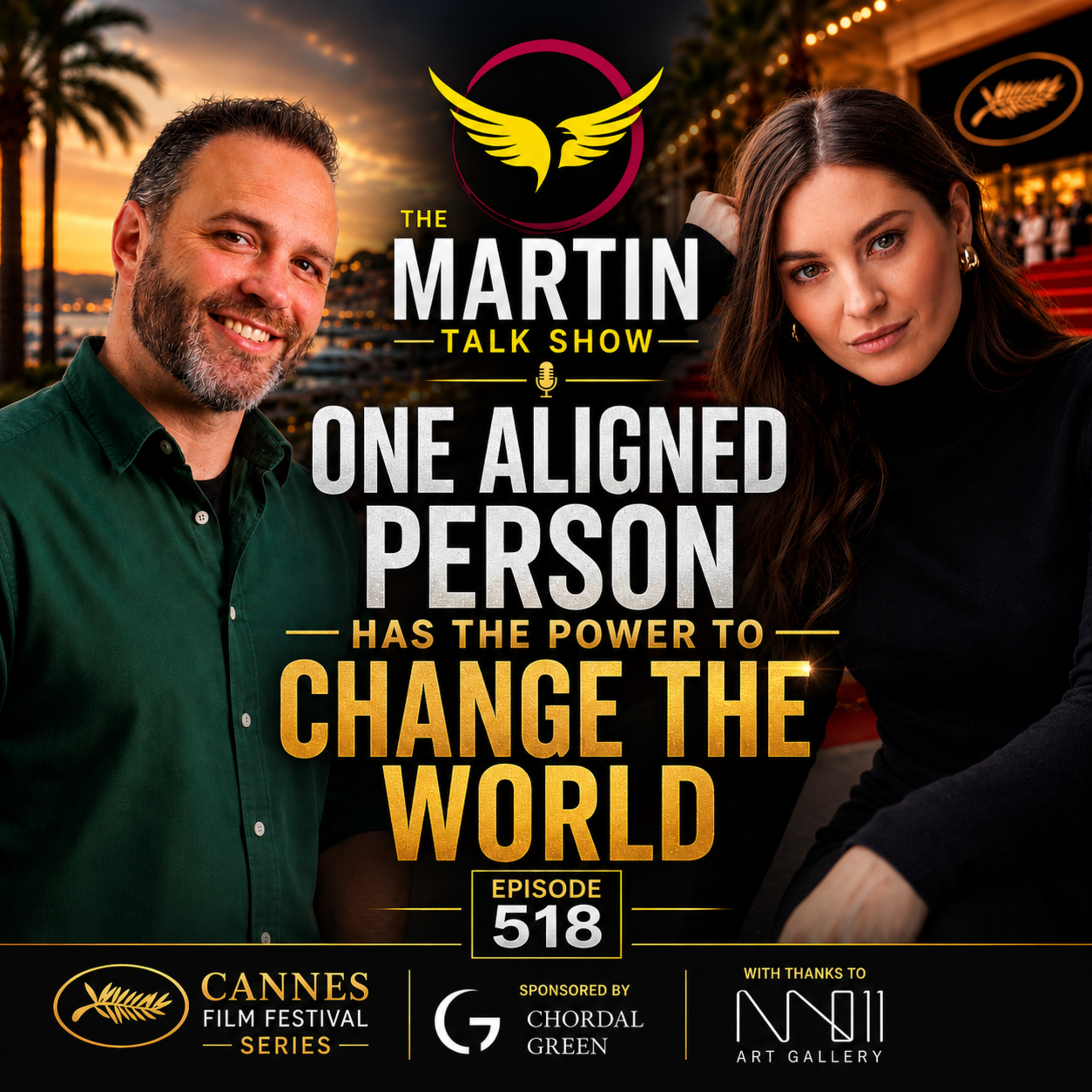 One Aligned Person Has The Power To Change The World | Viktorija Faith | Cannes Film Festival 2026 | episode artwork