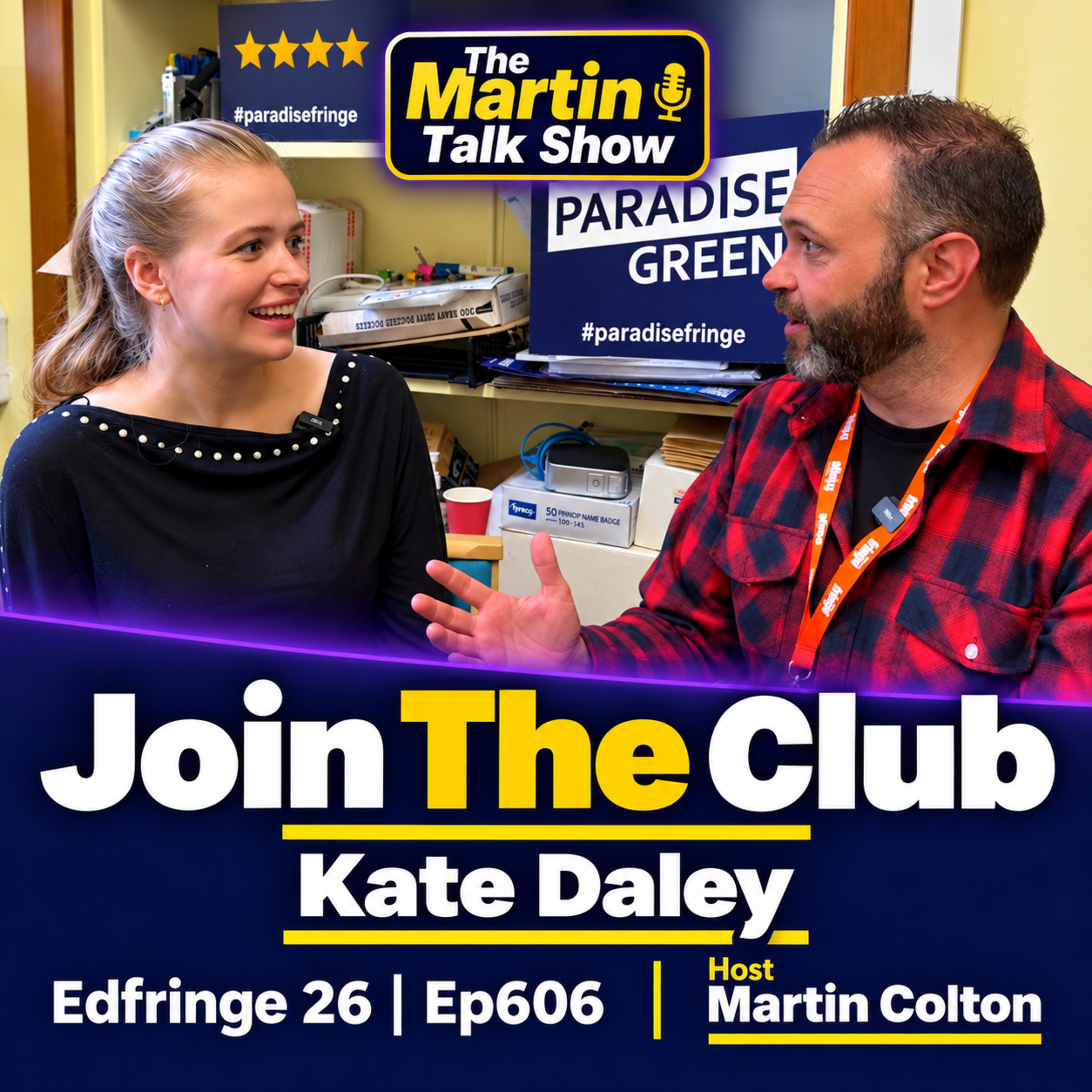 Join The Club | Kate Daley | Edfringe 26 | Ep606 episode artwork