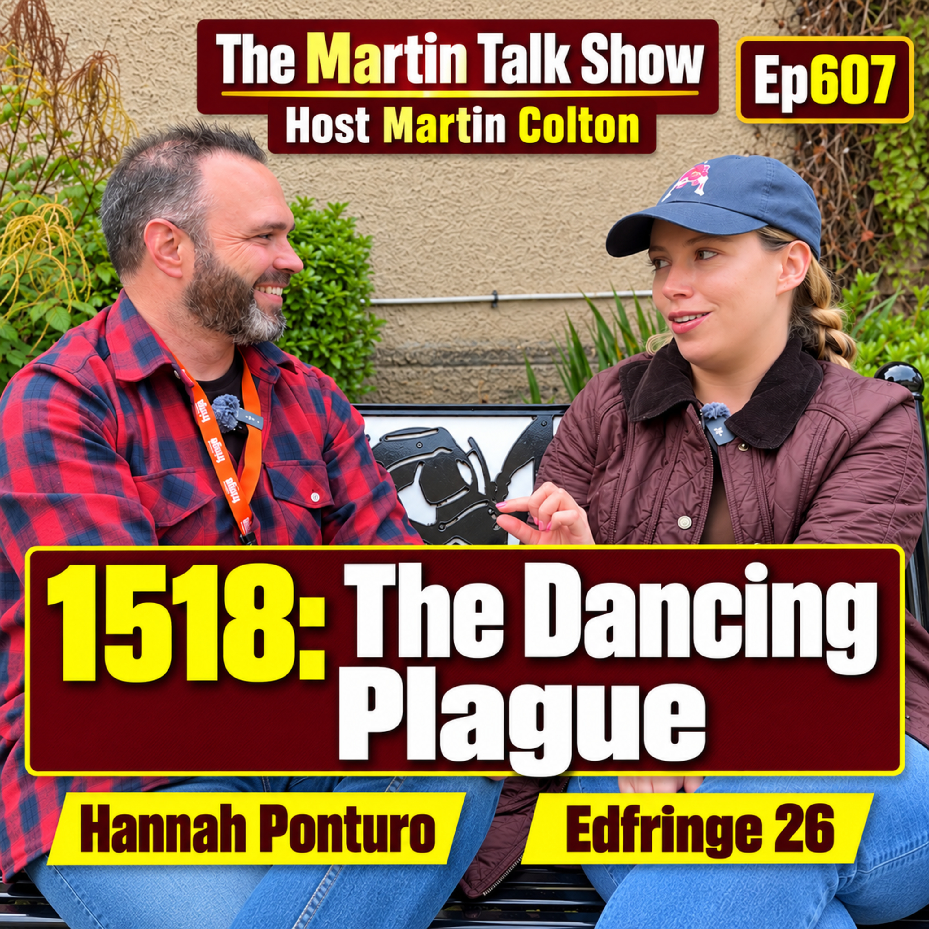 1518: The Dancing Plague | Hannah Ponturo | Edfringe 26 | Ep607 episode artwork
