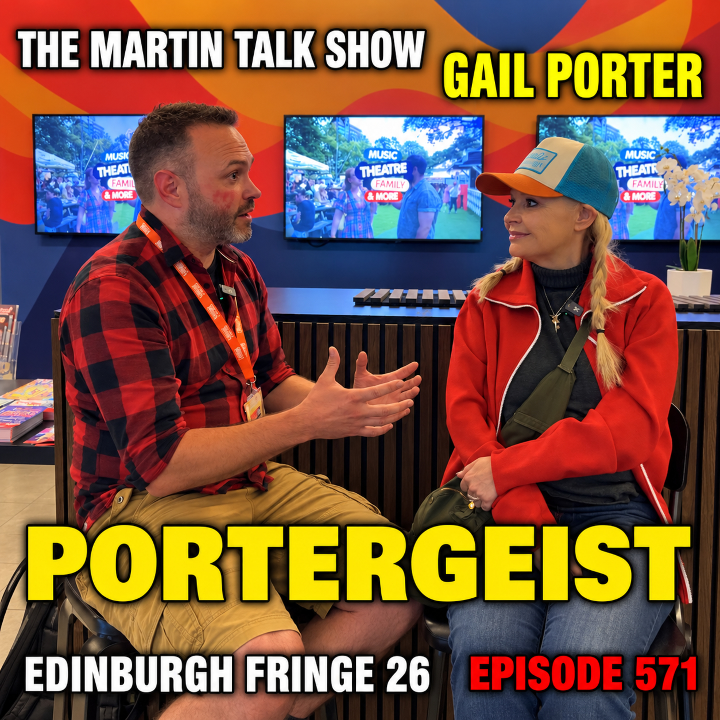 Gail Porter| Edinburgh Fringe 26 | Poltergeist| Episode 571 episode artwork