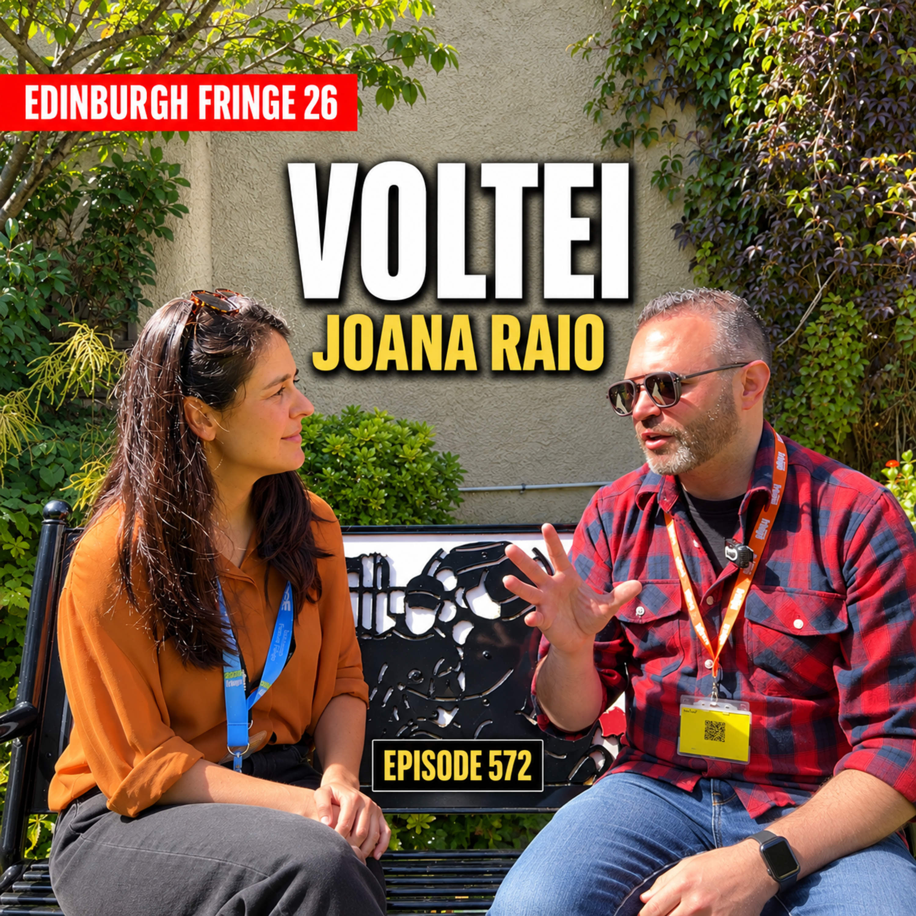 Voltei | Edinburgh Fringe 26 | Joana Raio | Episode 572 episode artwork
