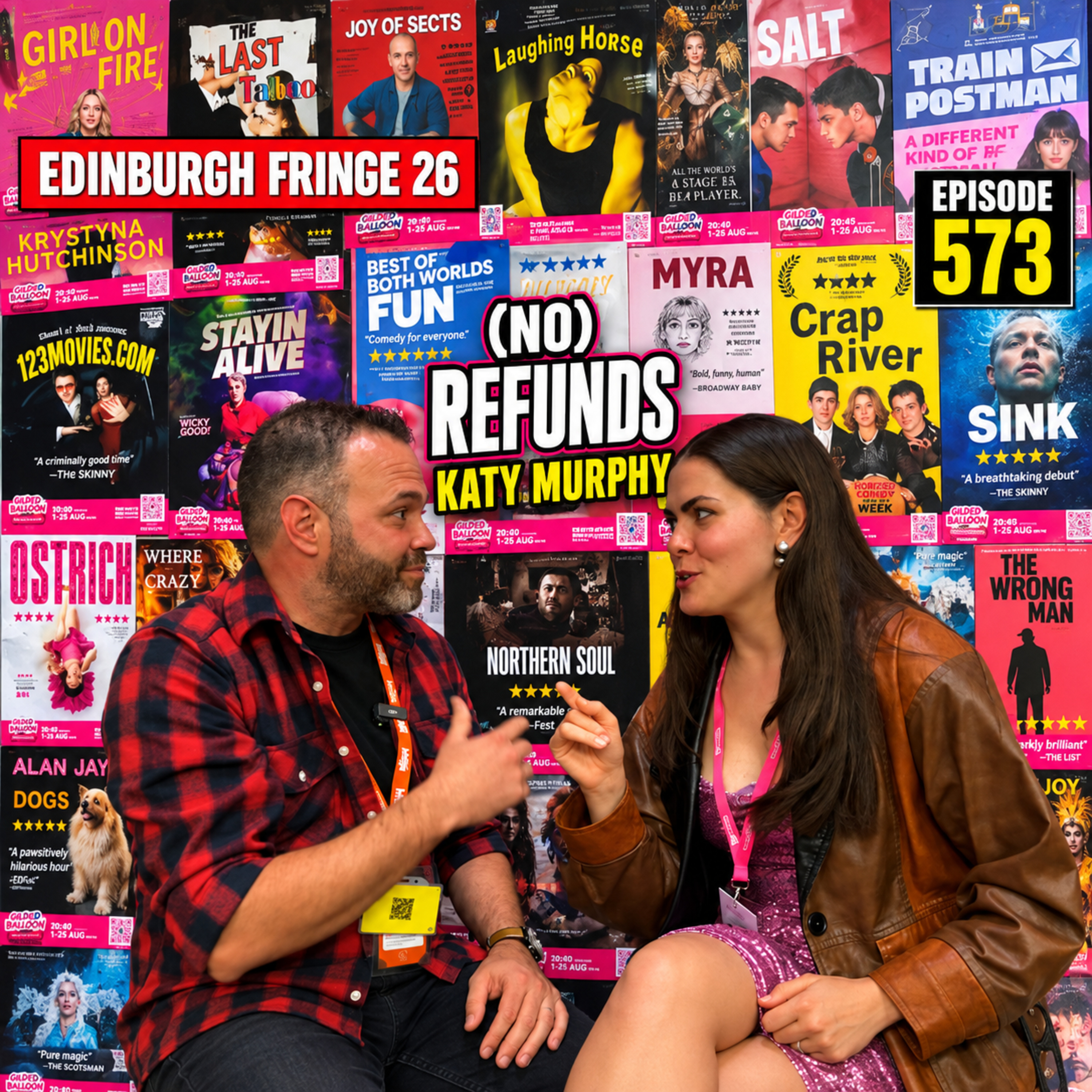 (No) Refunds | Edinburgh Fringe 26 | Katy Murphy | Episode 573 episode artwork