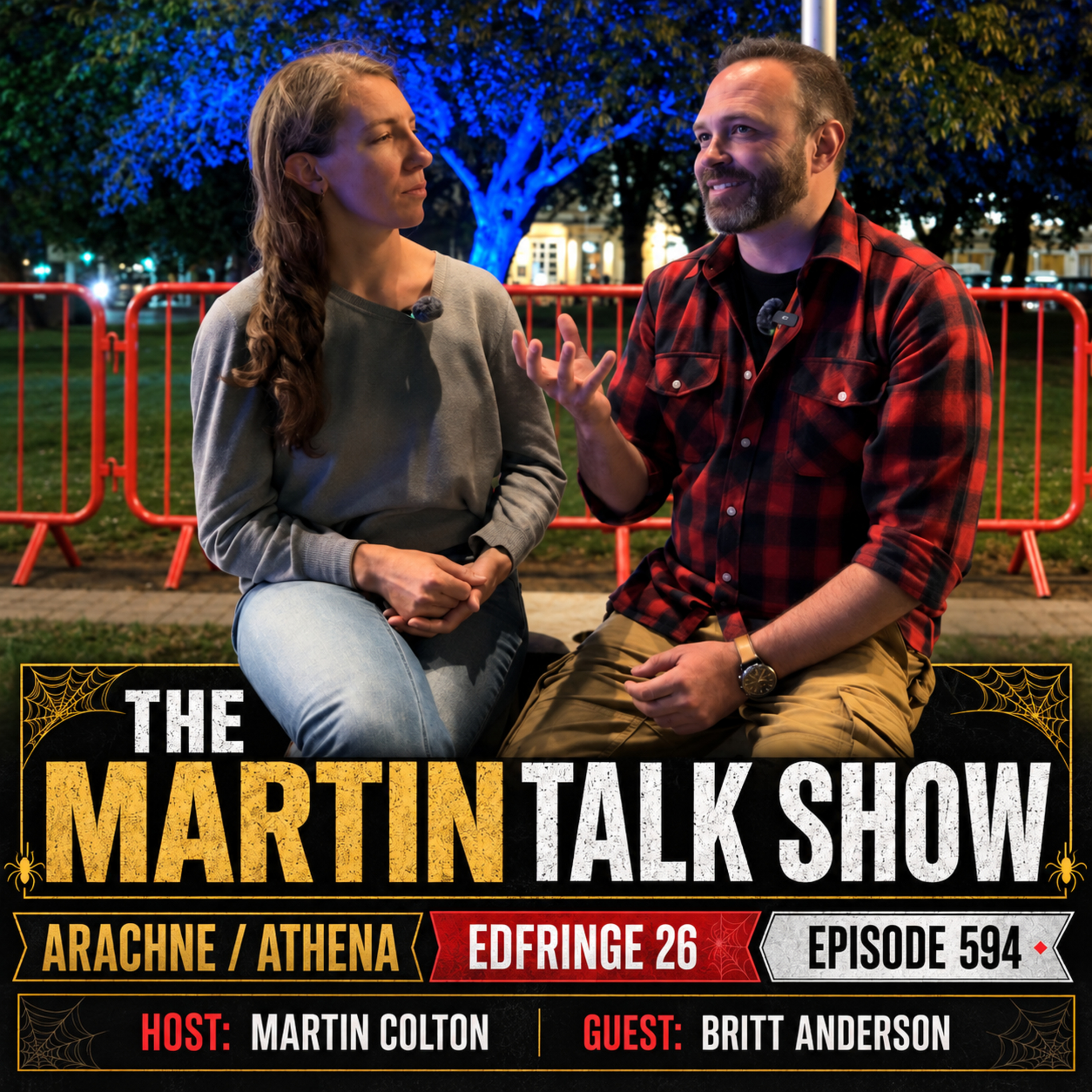 Arachne / Athena | EdFringe 26 | Britt Anderson | Episode 594 episode artwork