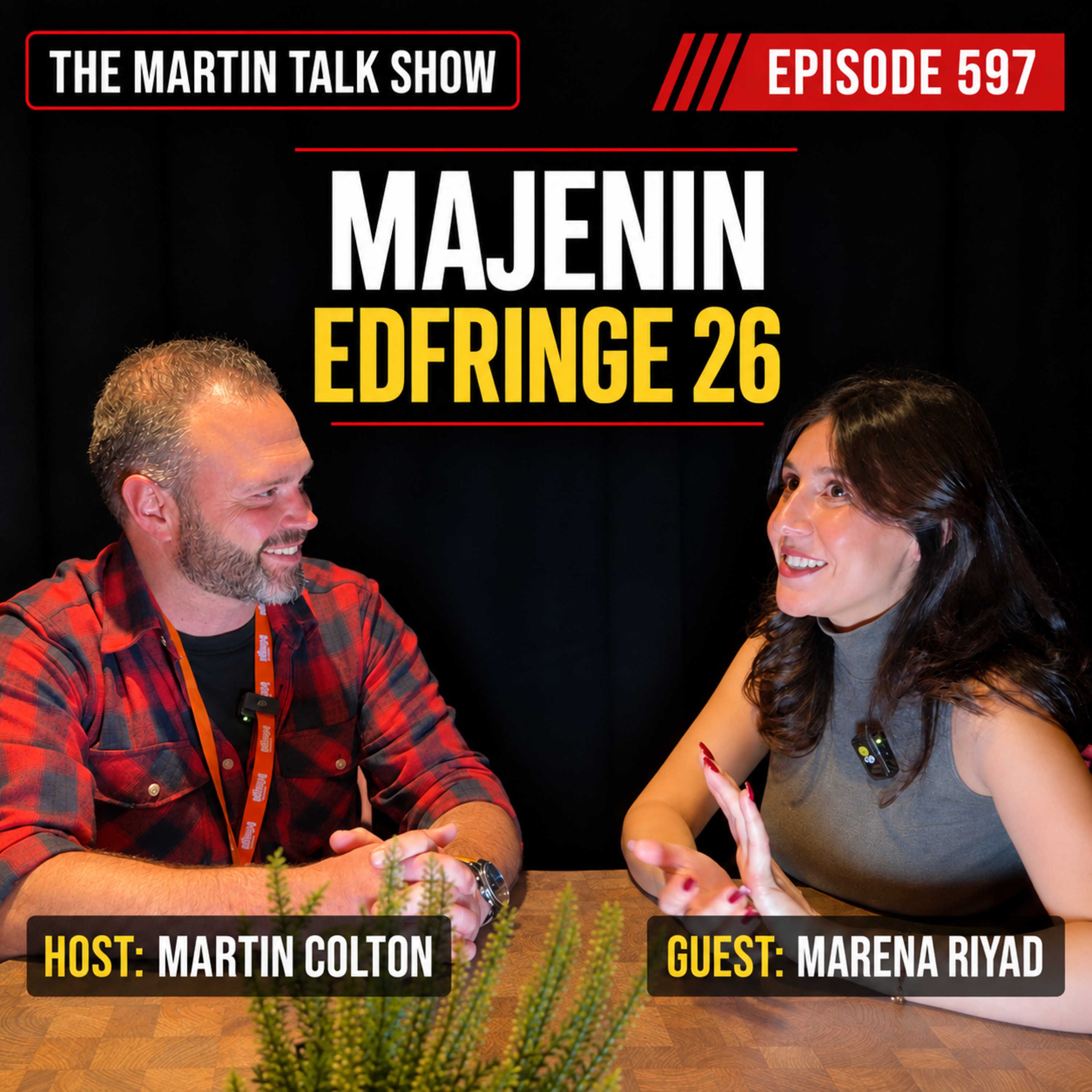 Majenin | EdFringe 26 | Marena Riyad | Episode 597 episode artwork