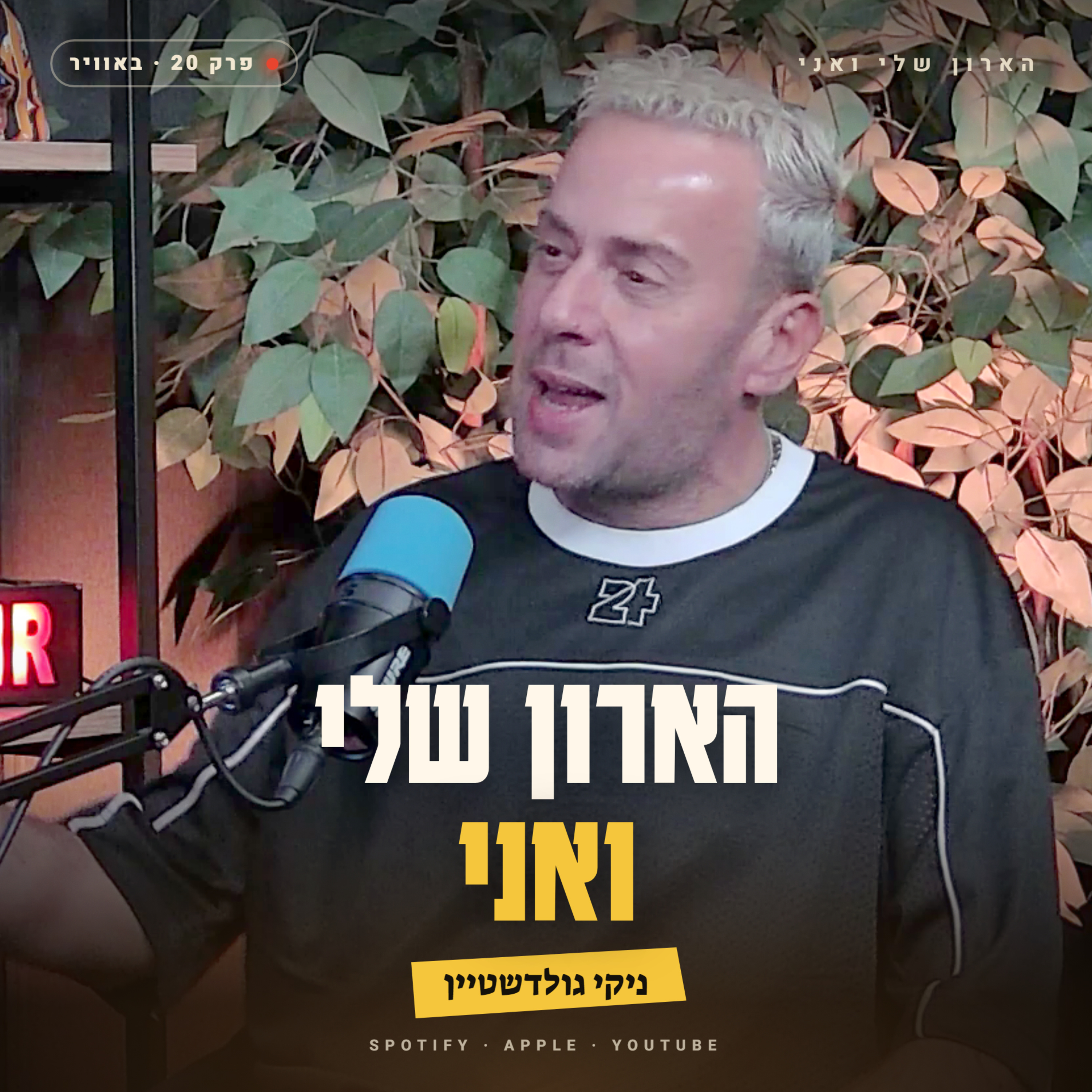 פרק 20 - "אם היא לא הייתה תופסת אותי - הייתי מחזיק לנצח" - ניקי גולדשטיין episode artwork