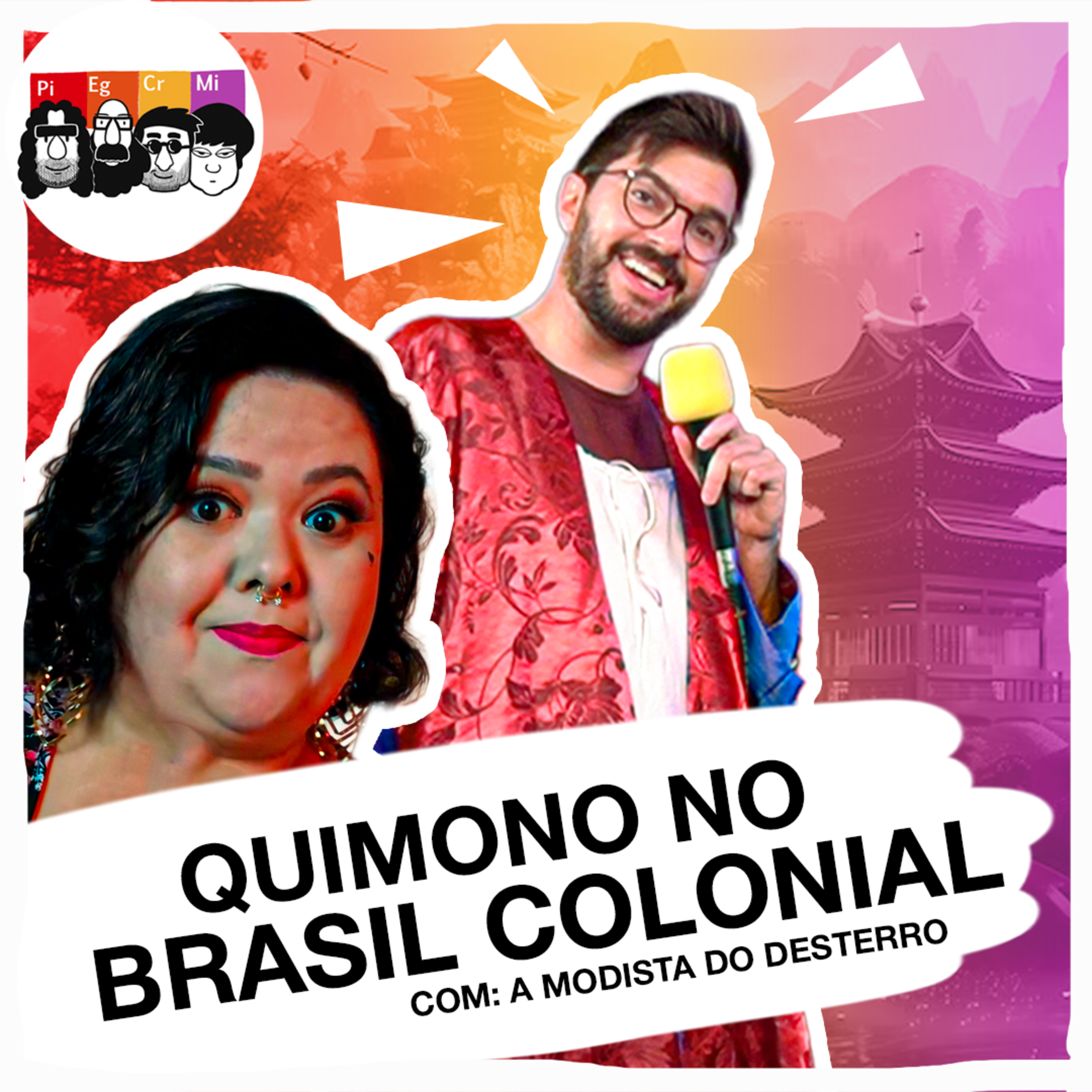 Por que brasileiros do século XVII usavam quimono? com a Modista do Desterro