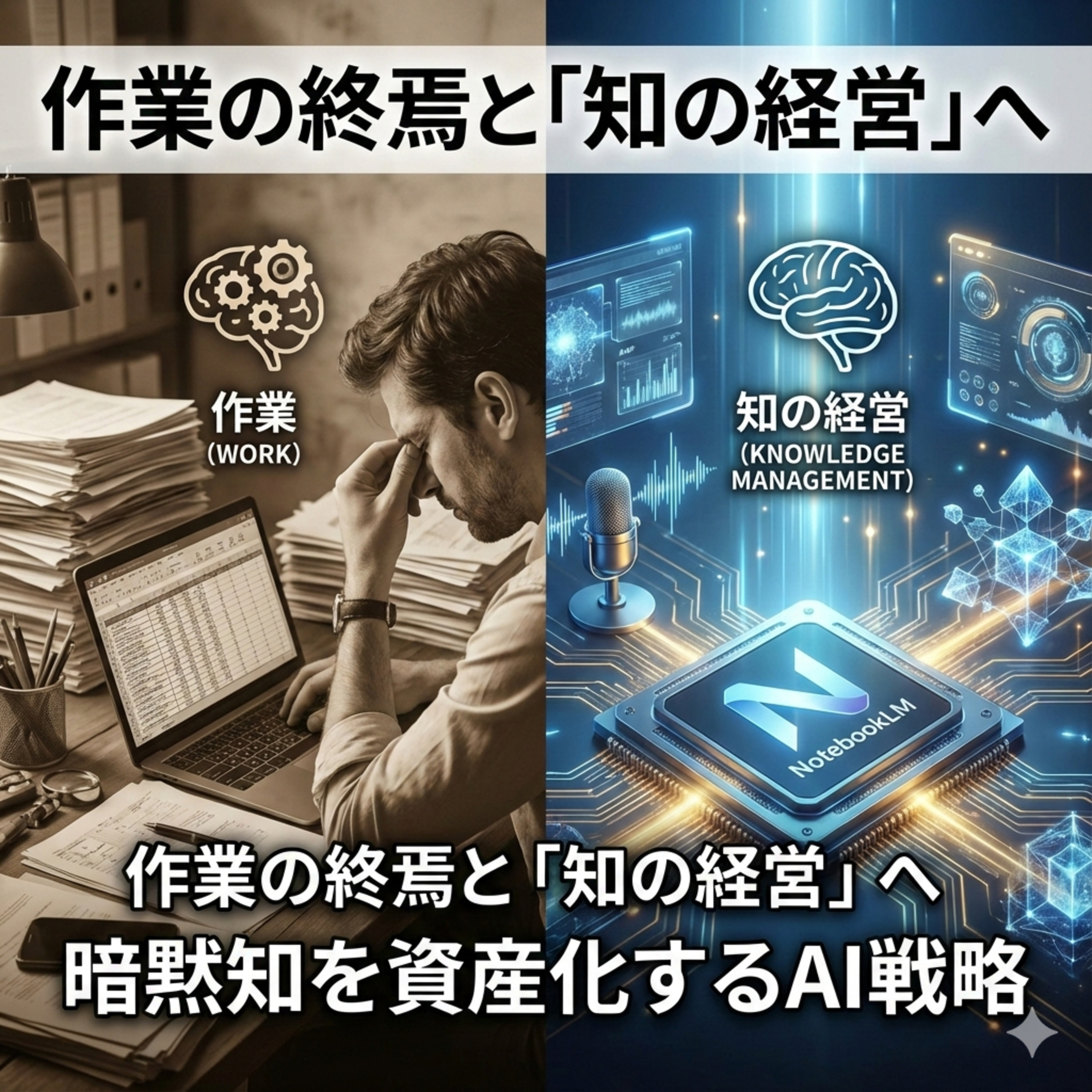 【#886】作業が消える時代、会社は何を資産にするのか ─ 暗黙知が価値になるAI組織論